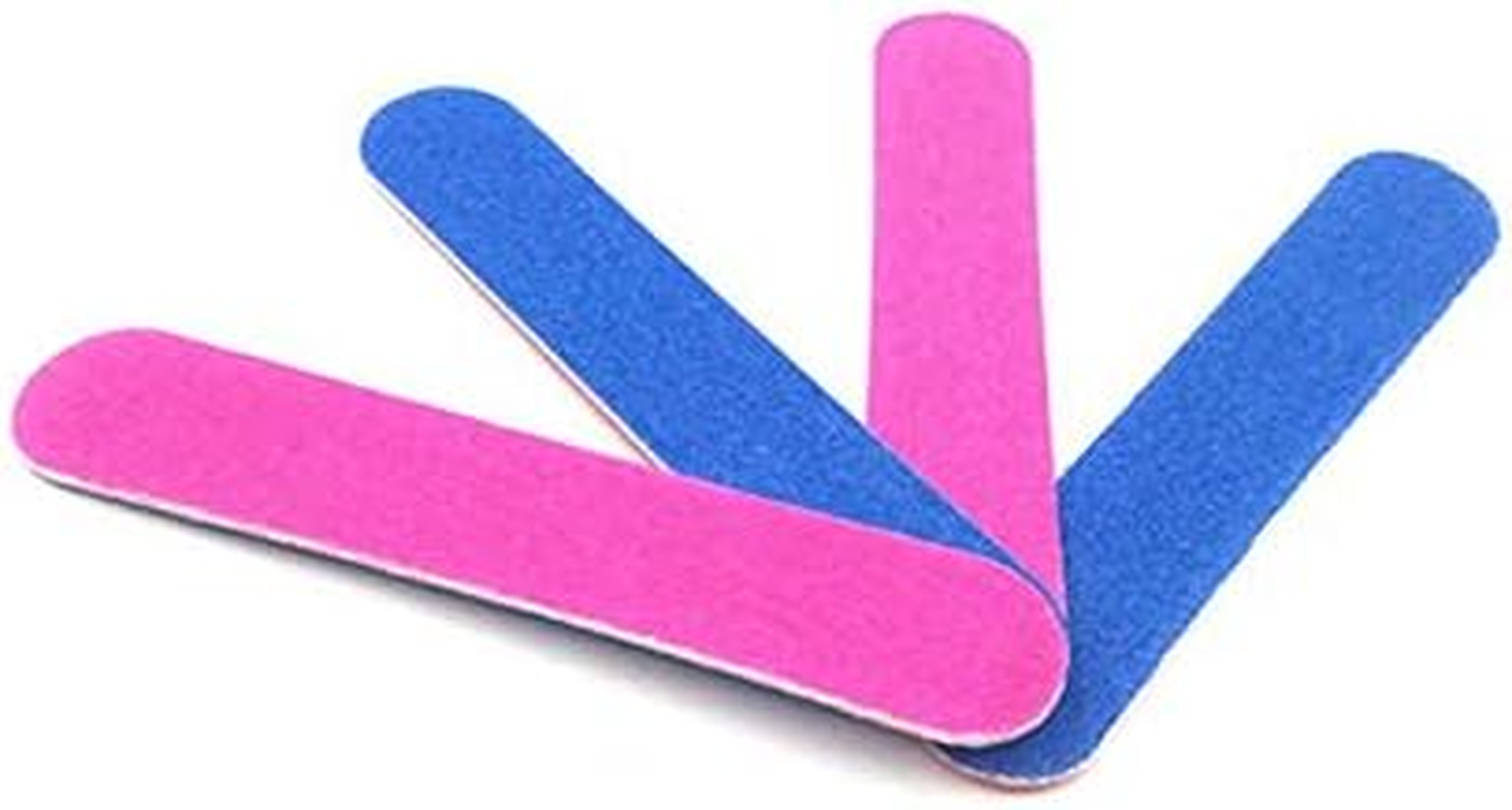 Small Nail Files Bulk, 100 Pcs Disposable Double Sided Emery Boards Travel Size for Men, Women, Kids (3.3 Inch) image number 4