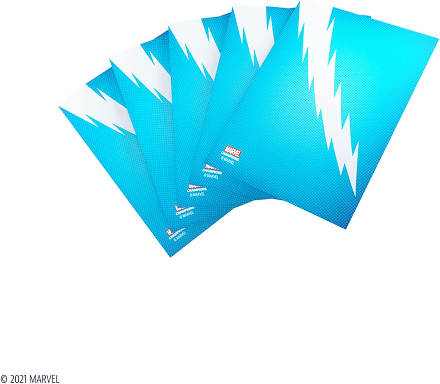Gamegenic Asmodee North America Gamegenic Quicksilver Marvel Champions Art Sleeves image number 4