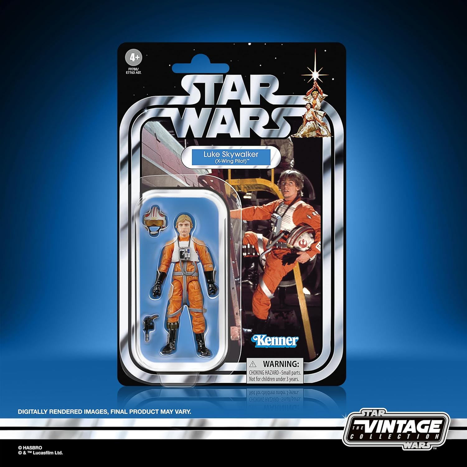STAR WARS the Vintage Collection Luke Skywalker (X-Wing Pilot), a New Hope 3.75-Inch Collectible Action Figure image number 1