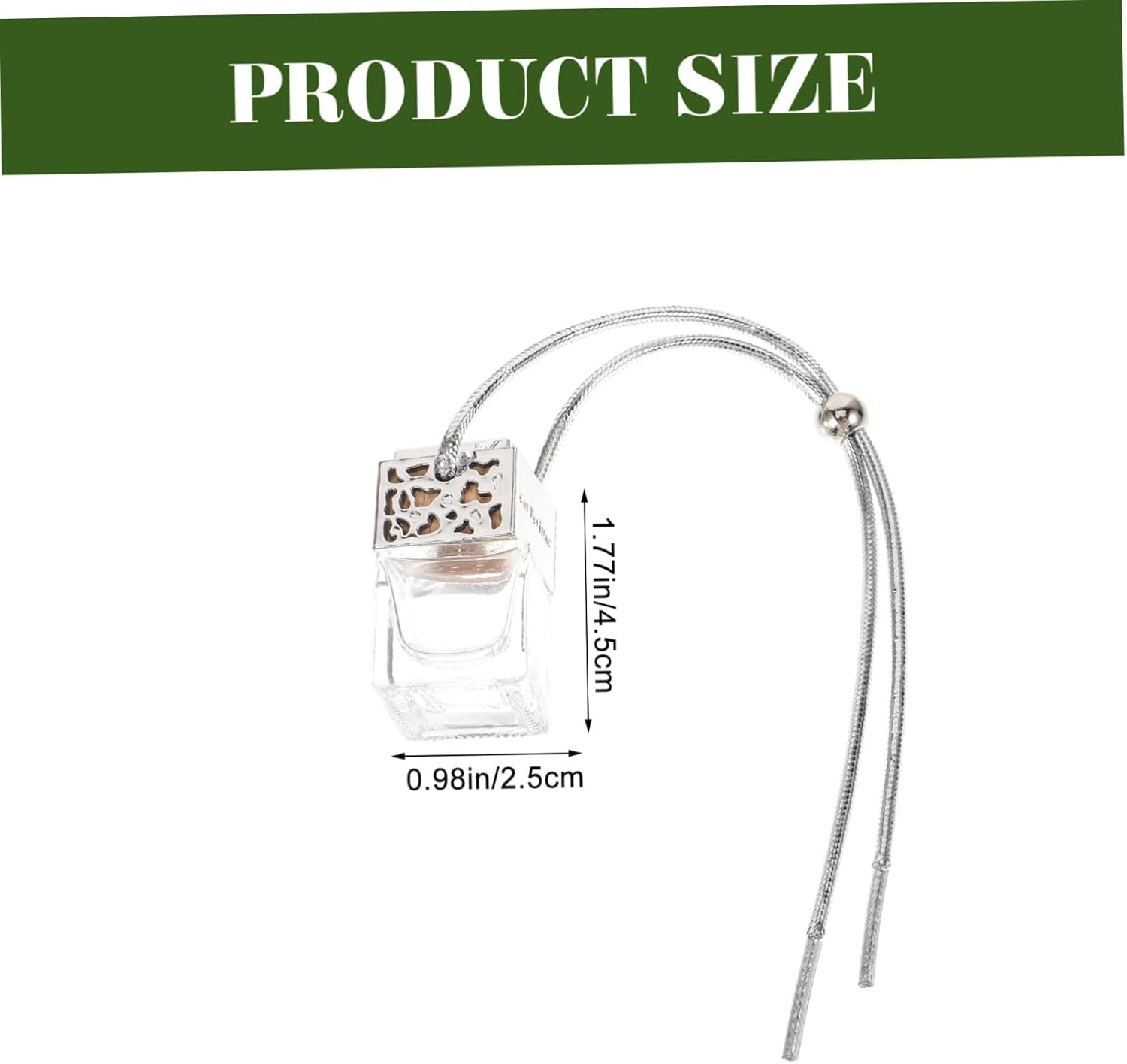 BUTIFULSIC 20Pcs Small Containers Home Fragrance Diffuser Car Perfume Terrariums Car Diffusers Diffuser for Car Essential Oil Diffuser Car Fragrance Diffuser Multipurpose Glass Bottled