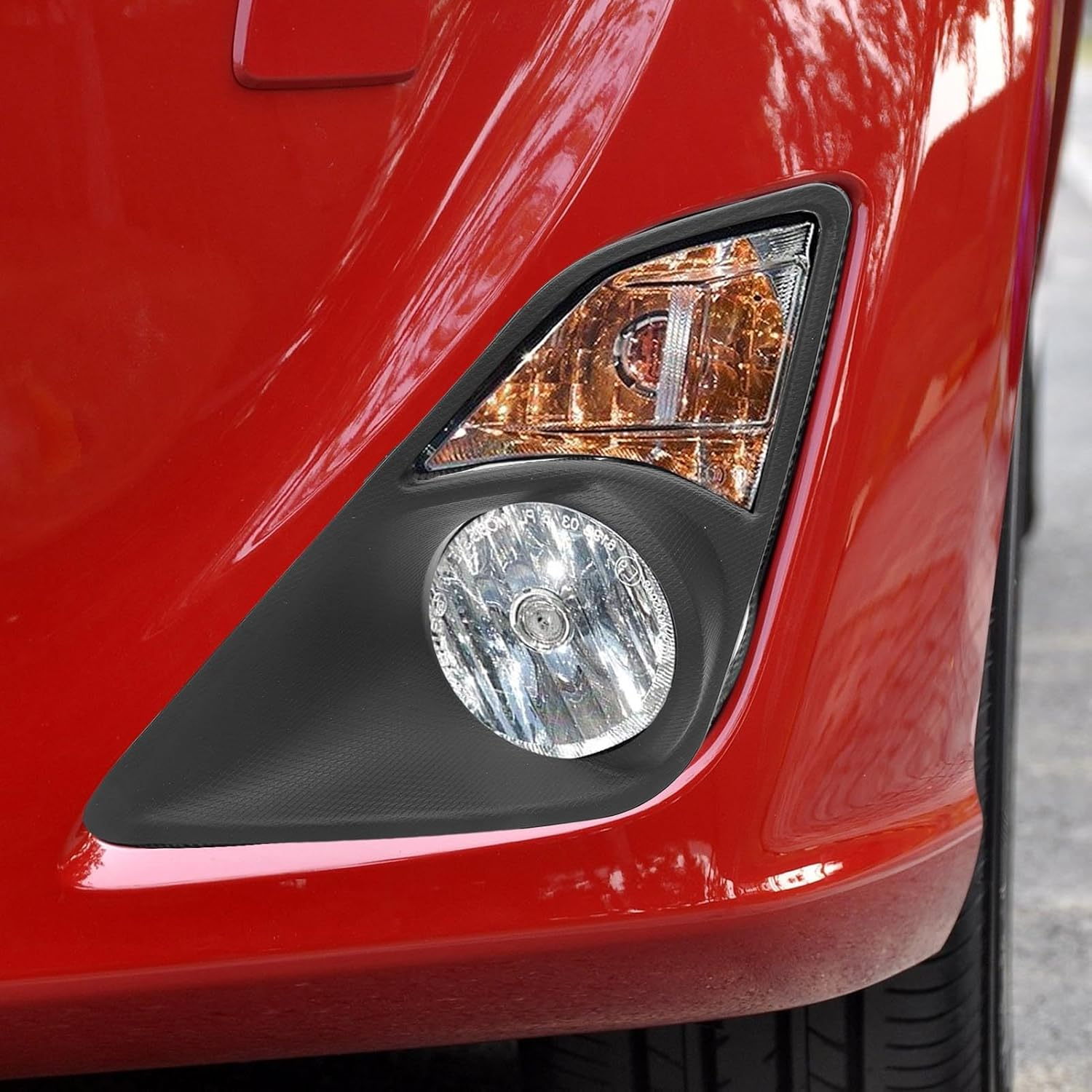 Fog Light Frame Fogs Lamp Cover Used for GT86 and 2013-2016 ABS Professional Accuracy Exterior Car Accessory (Left Side) image number 5