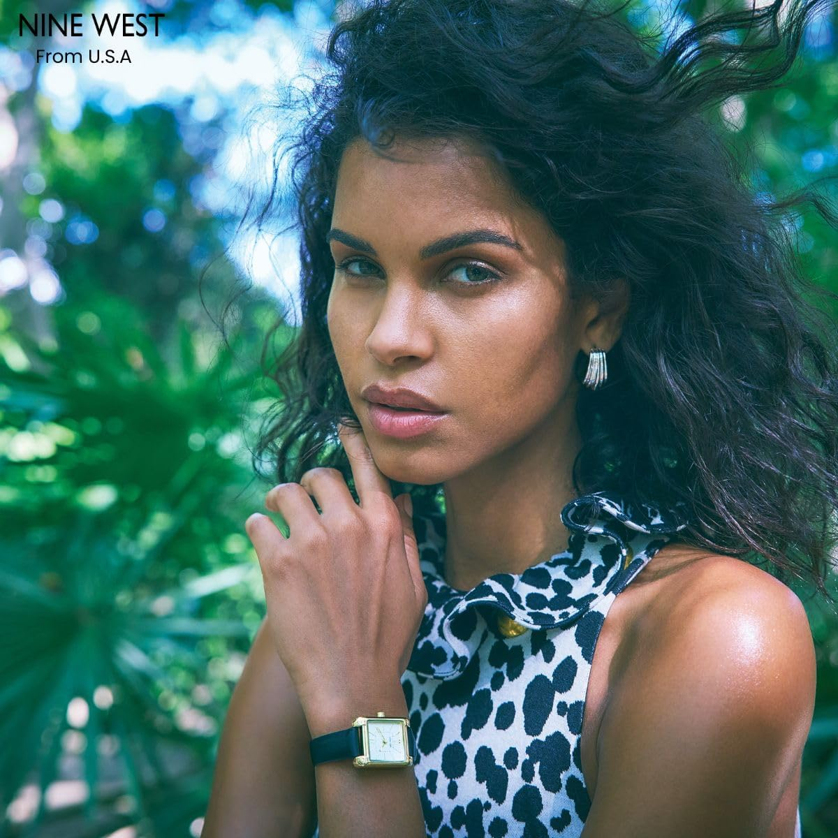 Nine West Women'S Mesh Bracelet Watch image number 6