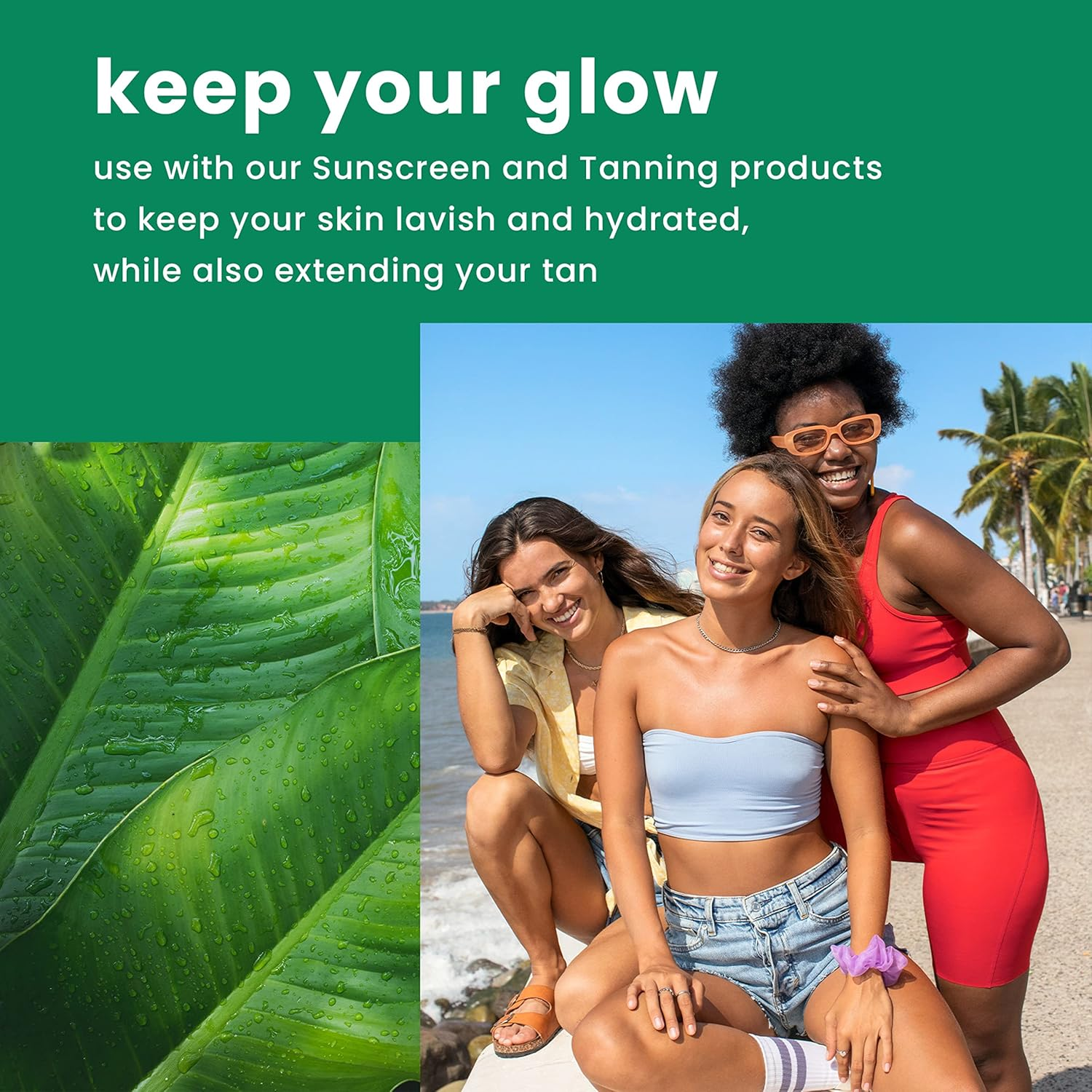 Hawaiian Tropic Silk Hydration Weightless after Sun Gel Lotion with Hydrating Aloe and Gel Ribbons, 6 Ounce image number 2