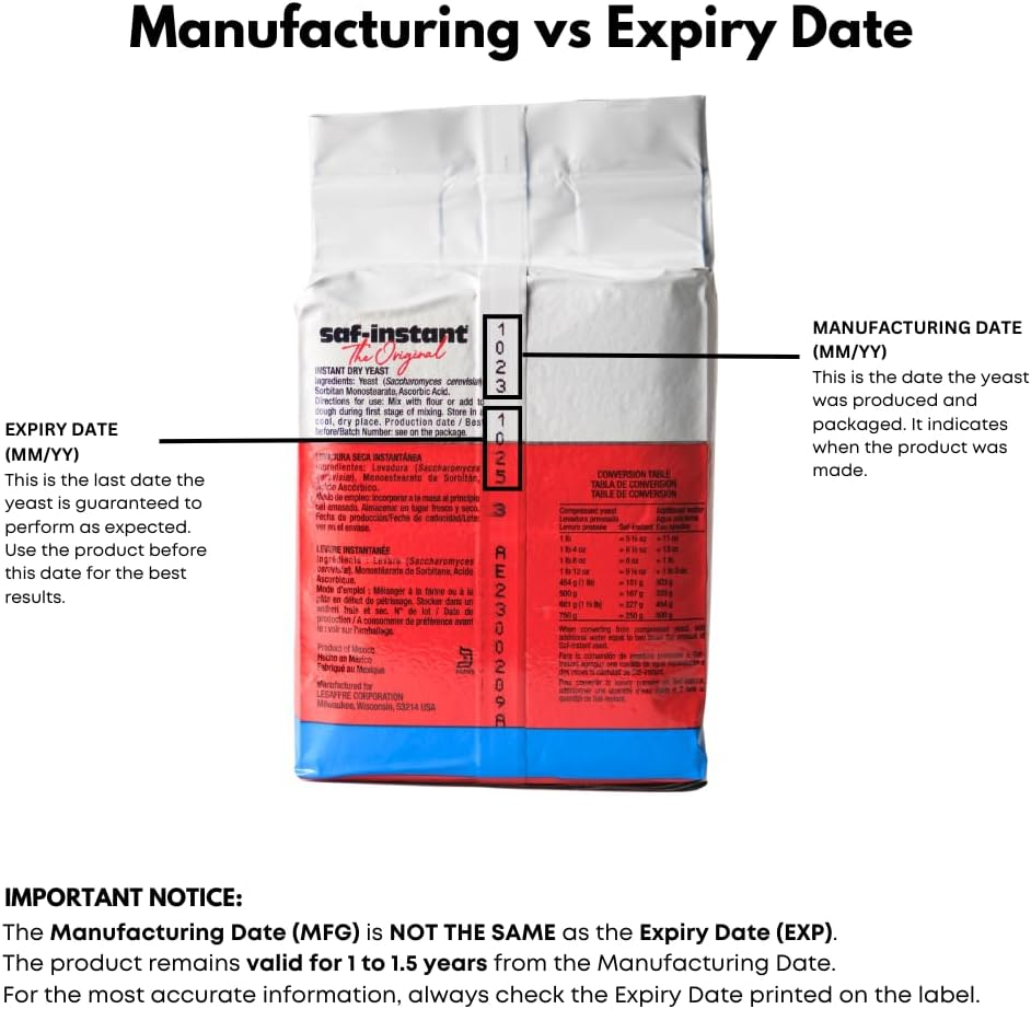 Red Star, Yeast Instant, 16 Ounce image number 2