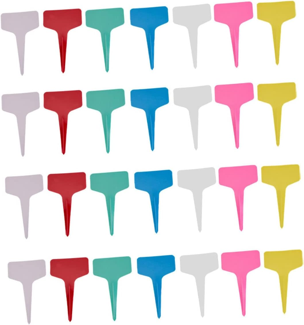 Operitacx 175Pcs Shaped Plastic Flower Ground Labels Flower Bed Insert Tag Labels for Gardening Supplies Plant Distinguish for Outdoor Plant image number 4