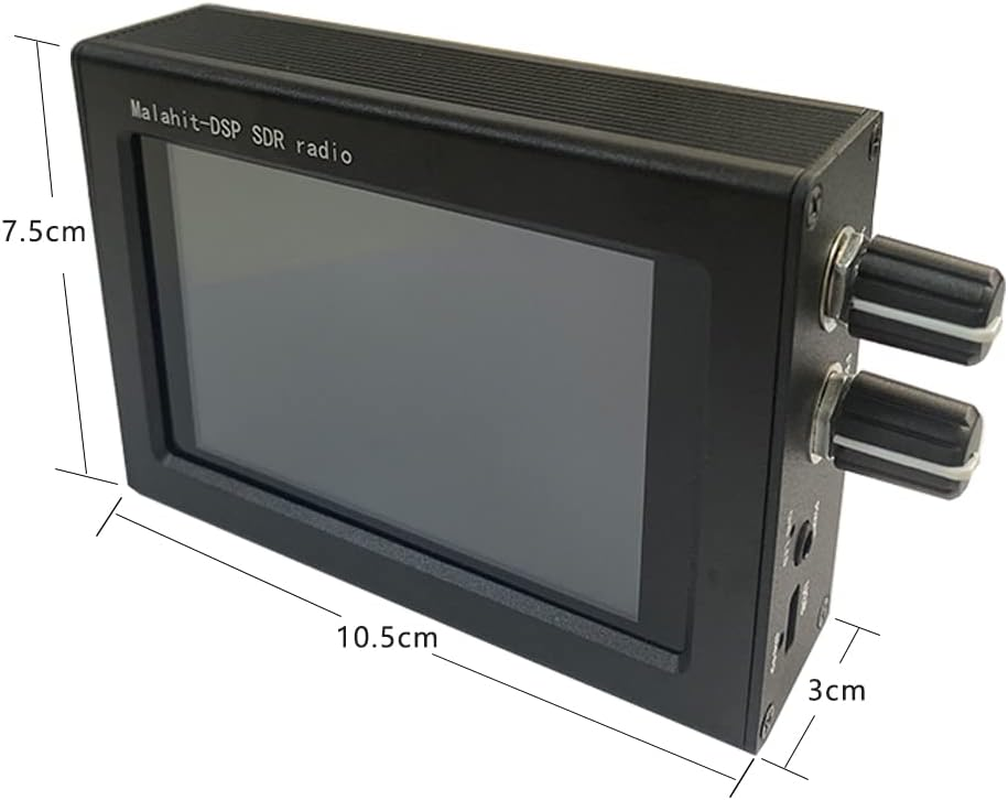 Upgraded 1.10D V4 Malachite SDR Receiver 50Khz-2000Mhz DSP Full Bands FM AM LSB USB Shortwave Registered Malahit Touching Aluminium Alloy Nice Sound image number 4
