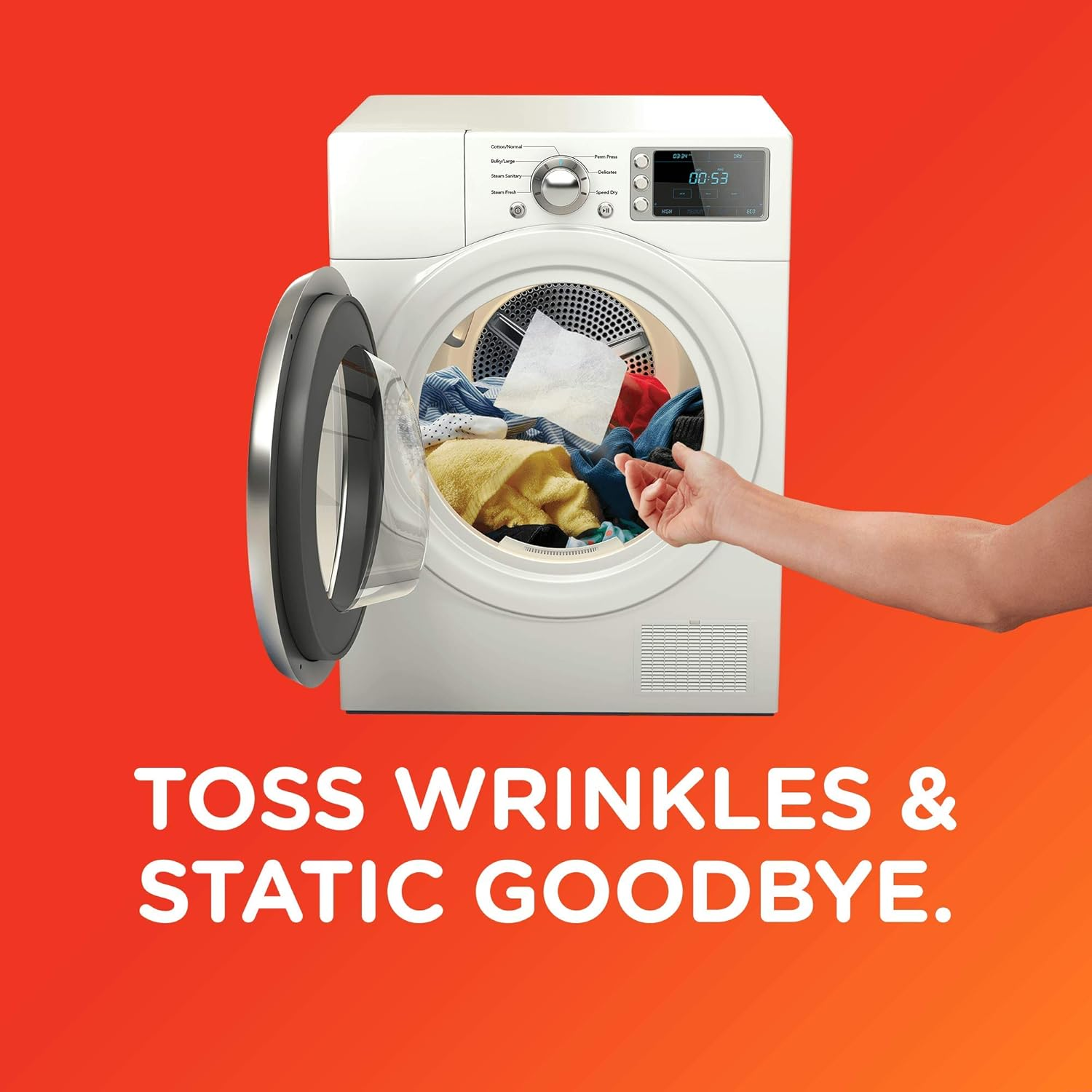 Bounce Fresh Linen Scented Fabric Softener Dryer Sheets, 240 Count image number 4