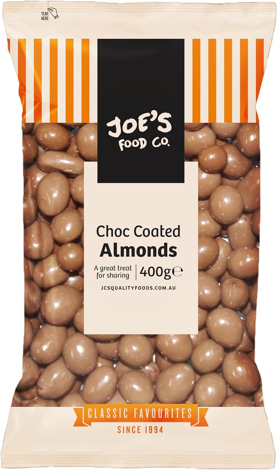 Joe'S Food Co. Chocolate Coated Almonds, 400G