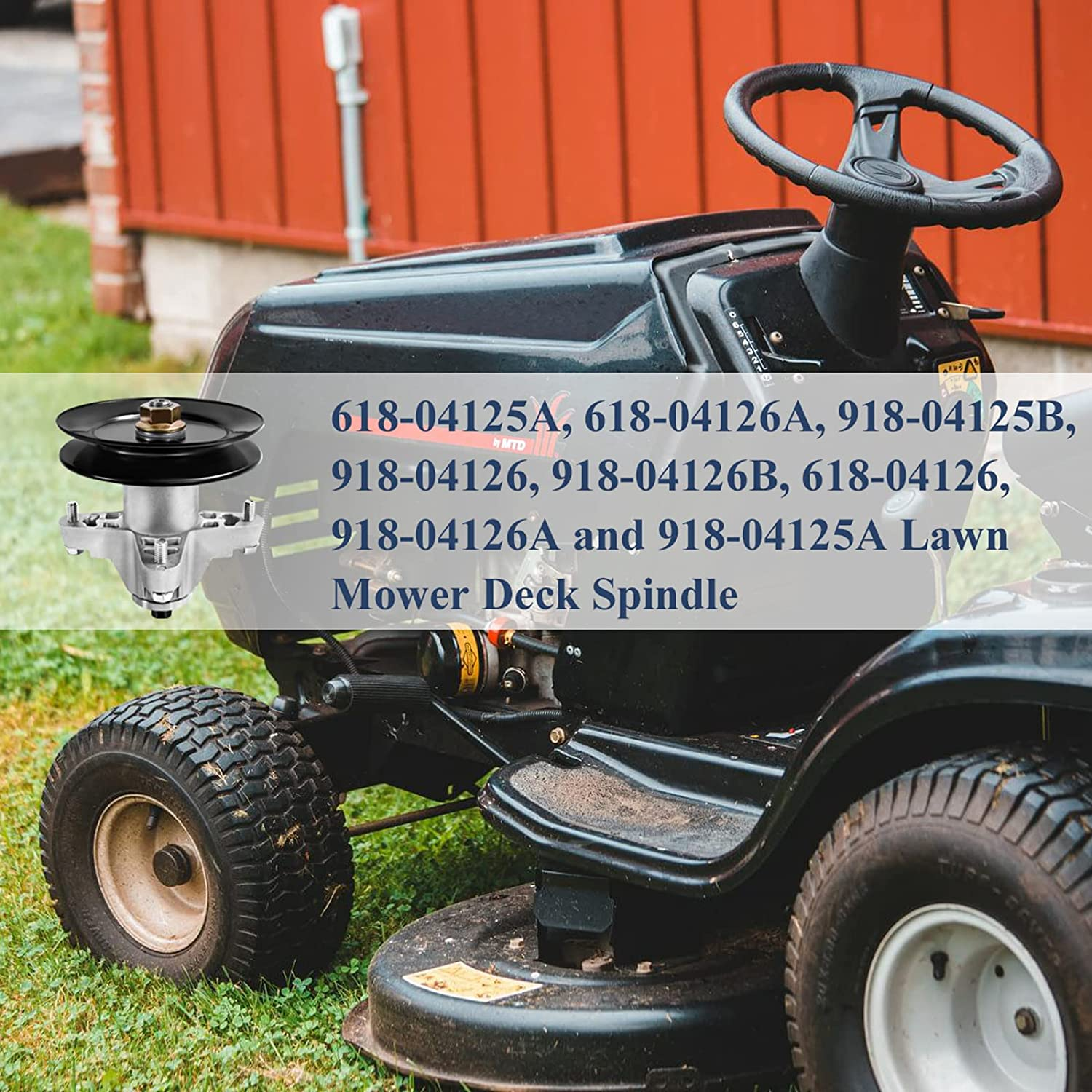 Parts Camp Replaces Spindle Assembly for Mtd/Cub Cadet 918-04125B 918-04126 618-04126 918-04125 618-04125 image number 4