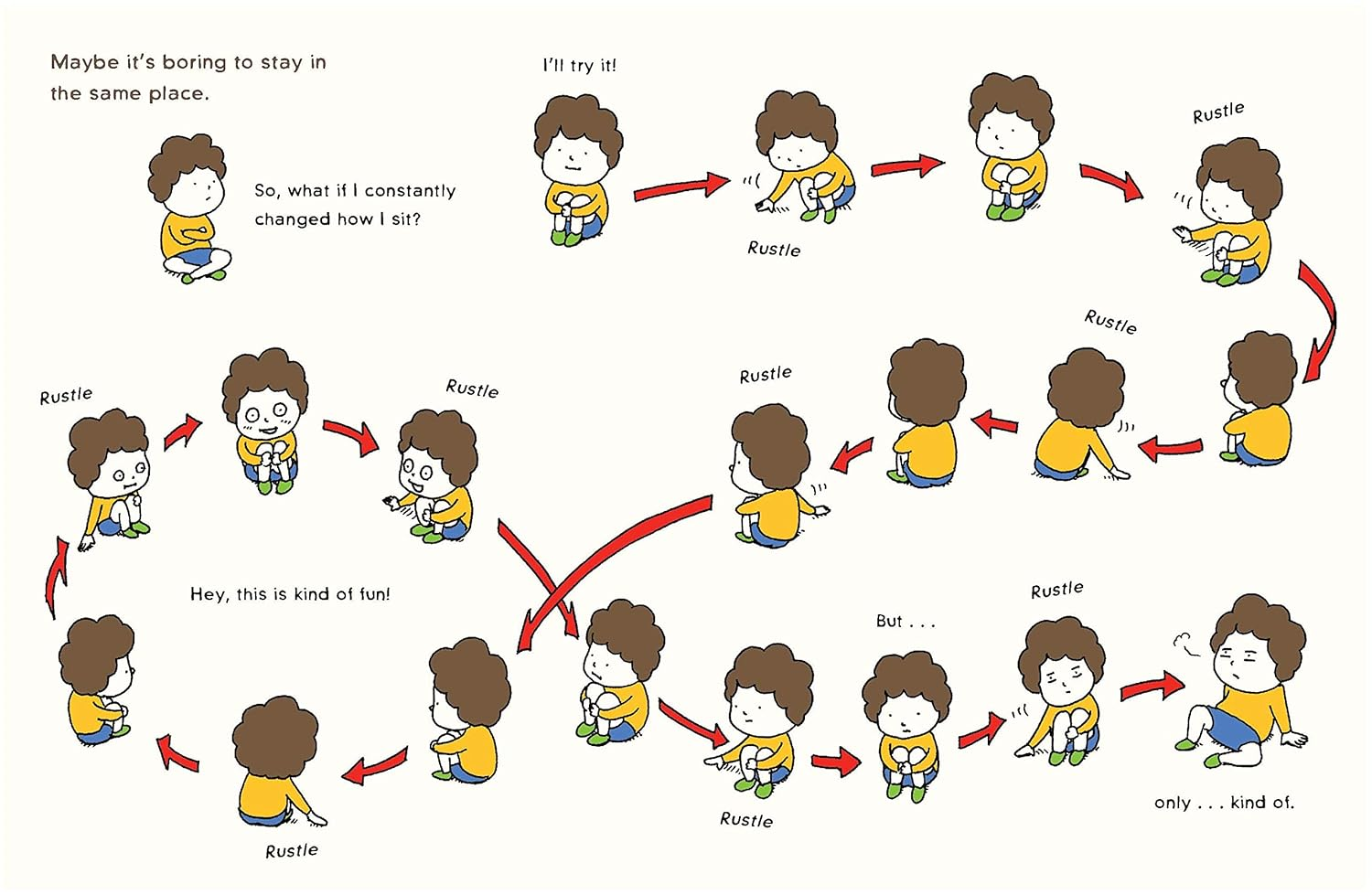 The Boring Book: (Childrens Book about Boredom, Funny Kids Picture Book, Early Elementary School Story Book)