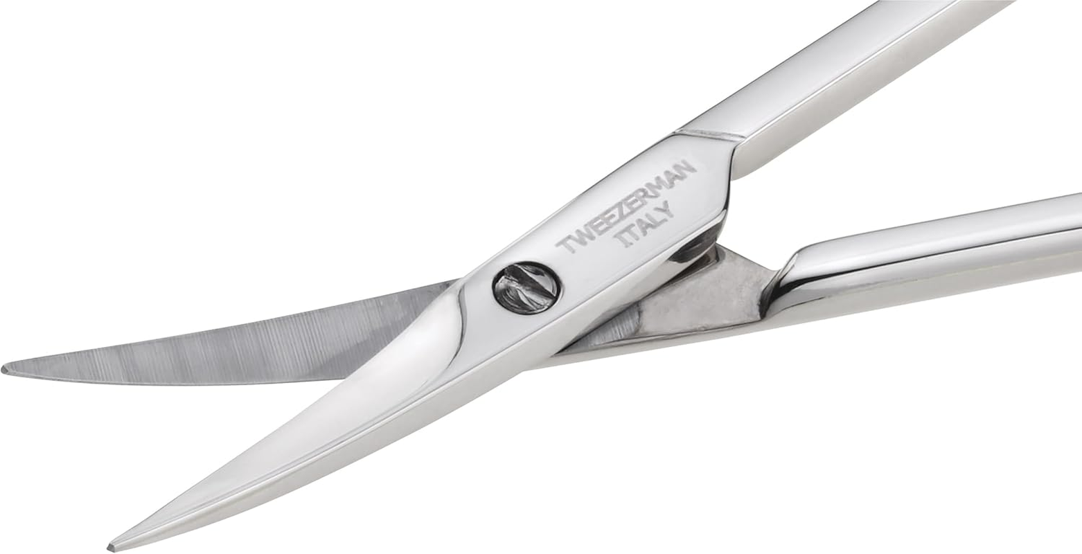 Tweezerman Long Lasting Sharp Cuticle Scissors, Nickle Plated image number 1