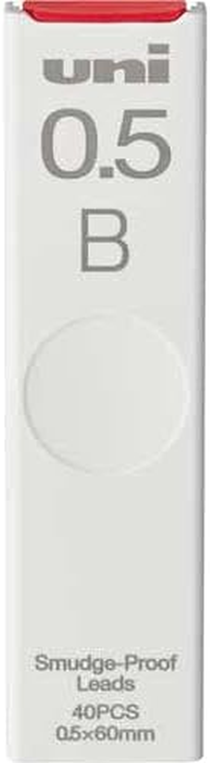 Uniball 0.5Mm B Smudge-Proof Mechanical Pencil Lead Pack