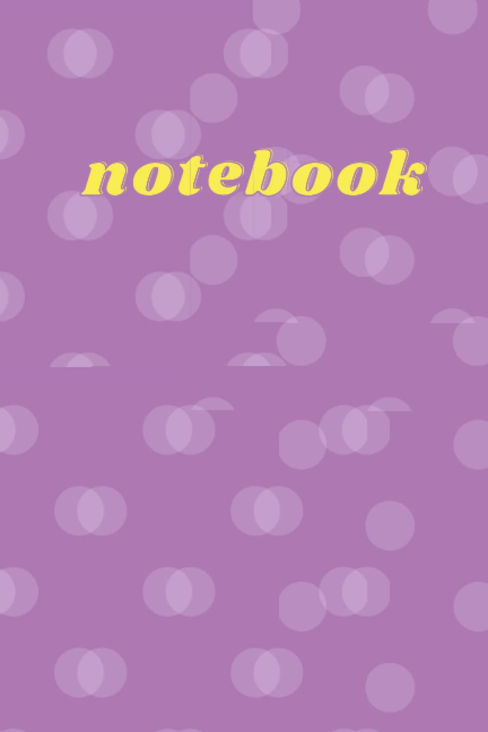 Pokadots Notebook Journal: a Beautiful Ruled Blank Notebook