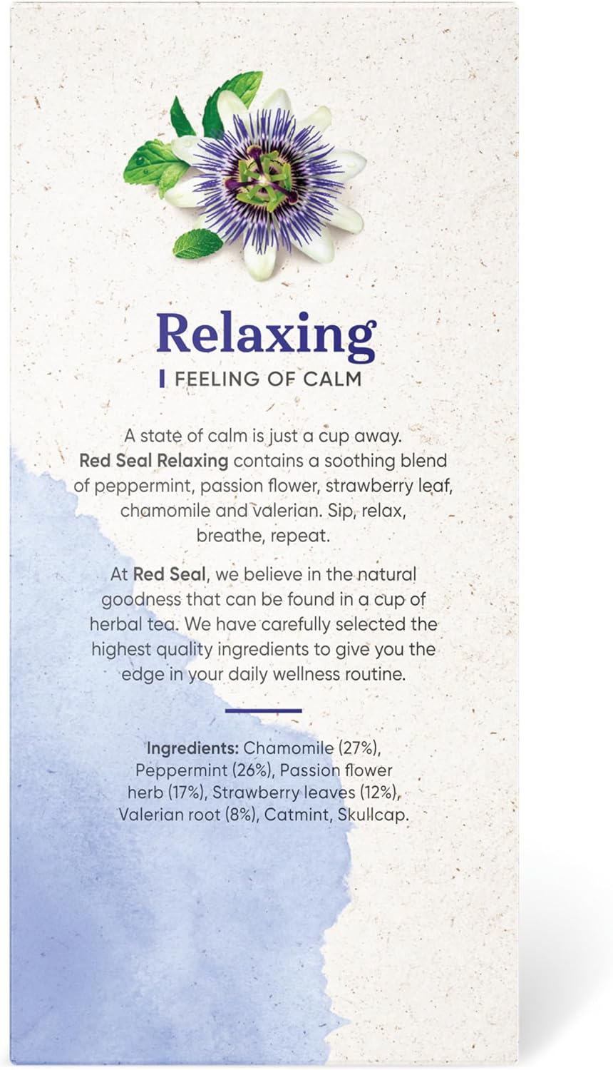 Red Seal Relaxing Tea 25 Teabags image number 2