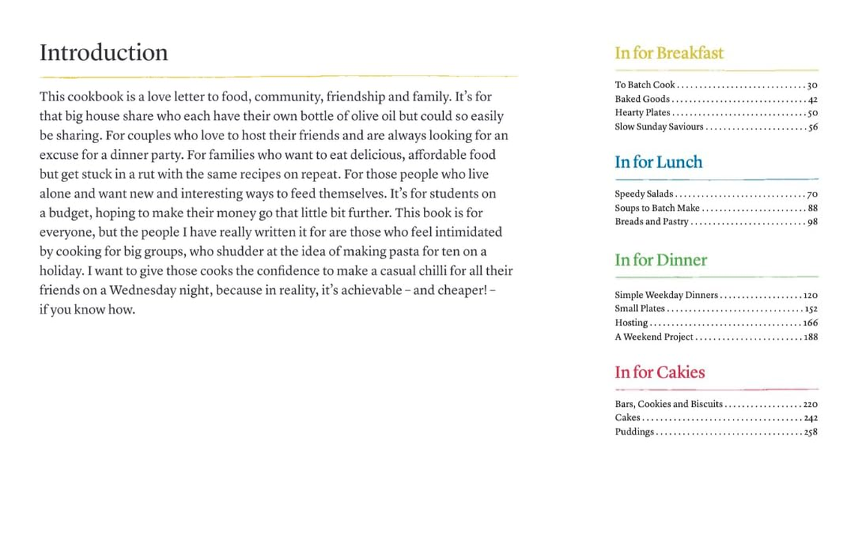 In for Dinner: 101 Delicious & Affordable Recipes to Batch Cook, Share and Enjoy