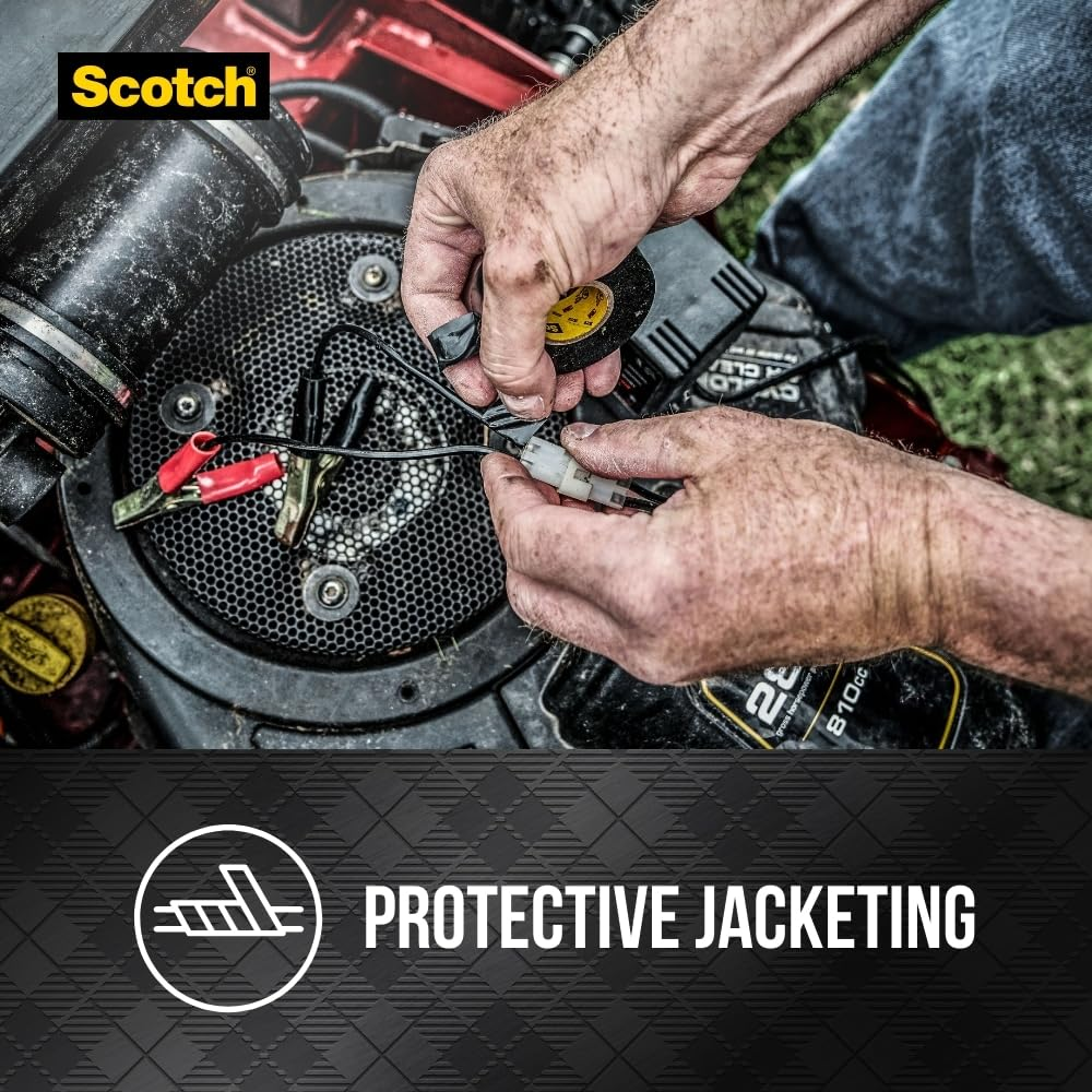 3M Scotch Super 33 plus Vinyl Electrical Tape, .75-Inch by 450-Inch image number 6