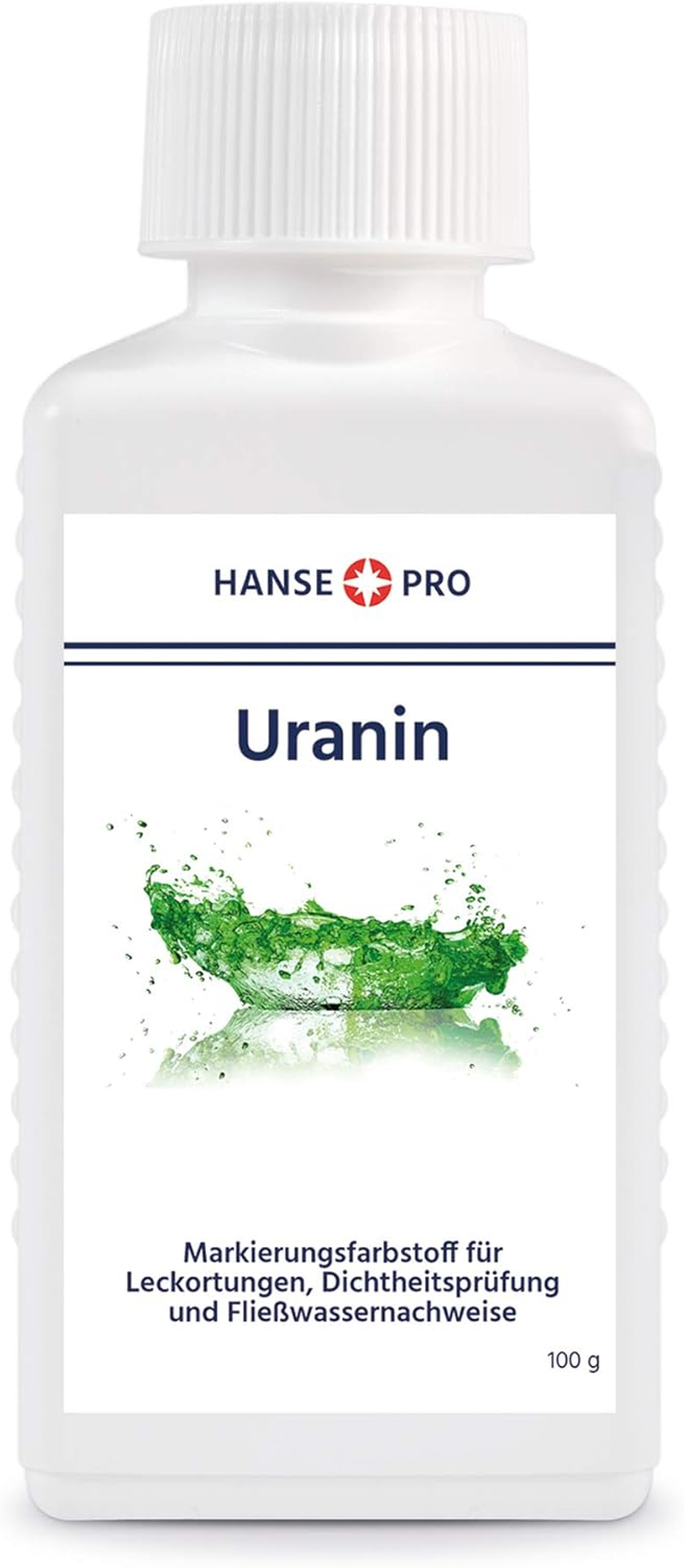 Hanse Pro Uranine, 1 X 100 G I Marking Dye I Leak Location I Leak Location I Leak Test I Waterdye I Dye I Powder I Fluorescein