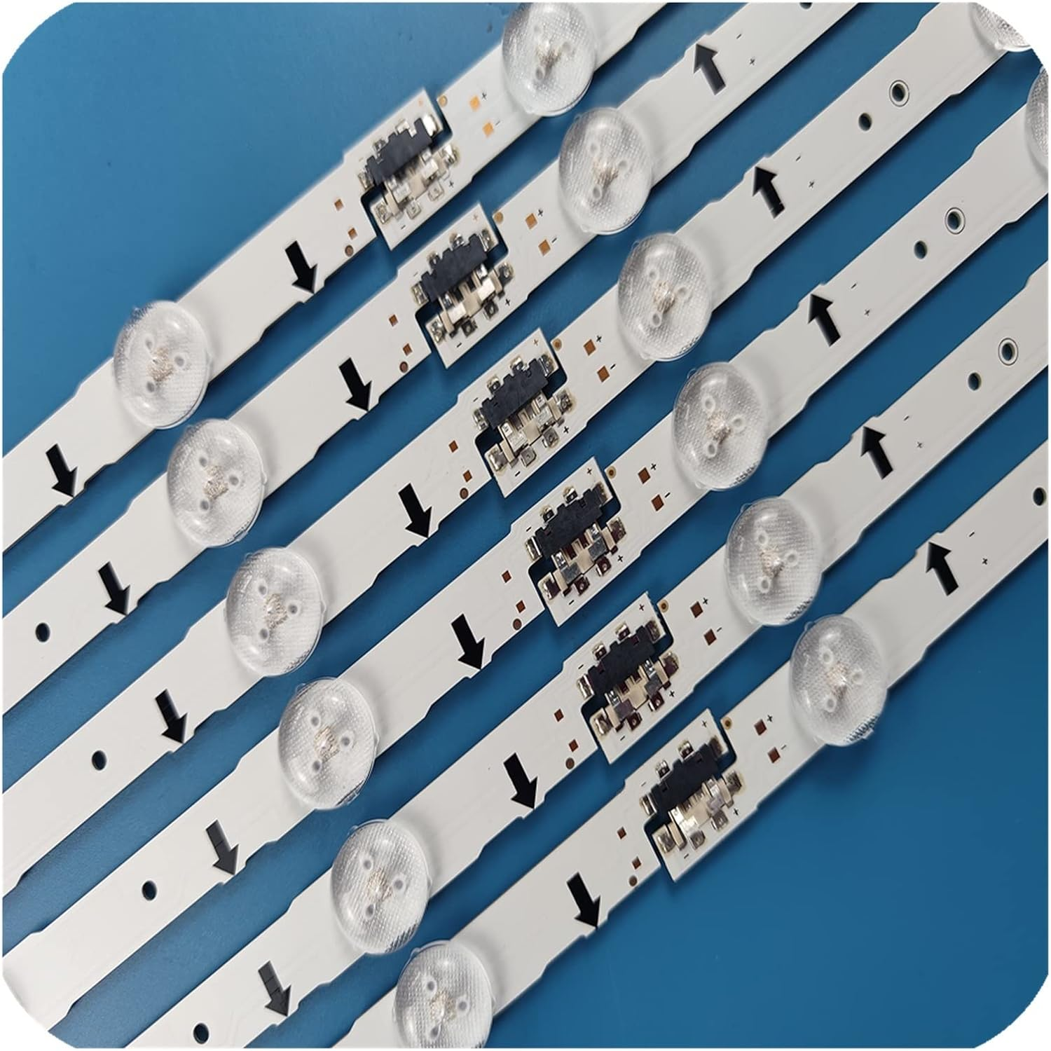 BABCPMPGK LED Backlight Strip Fit for Samsung UE50H6400AW UE50H6400AWXZF UN50J5500 UN50H6350 HG50NE690 UE50J5600 UE50J6200 BN96-30428A 30427A