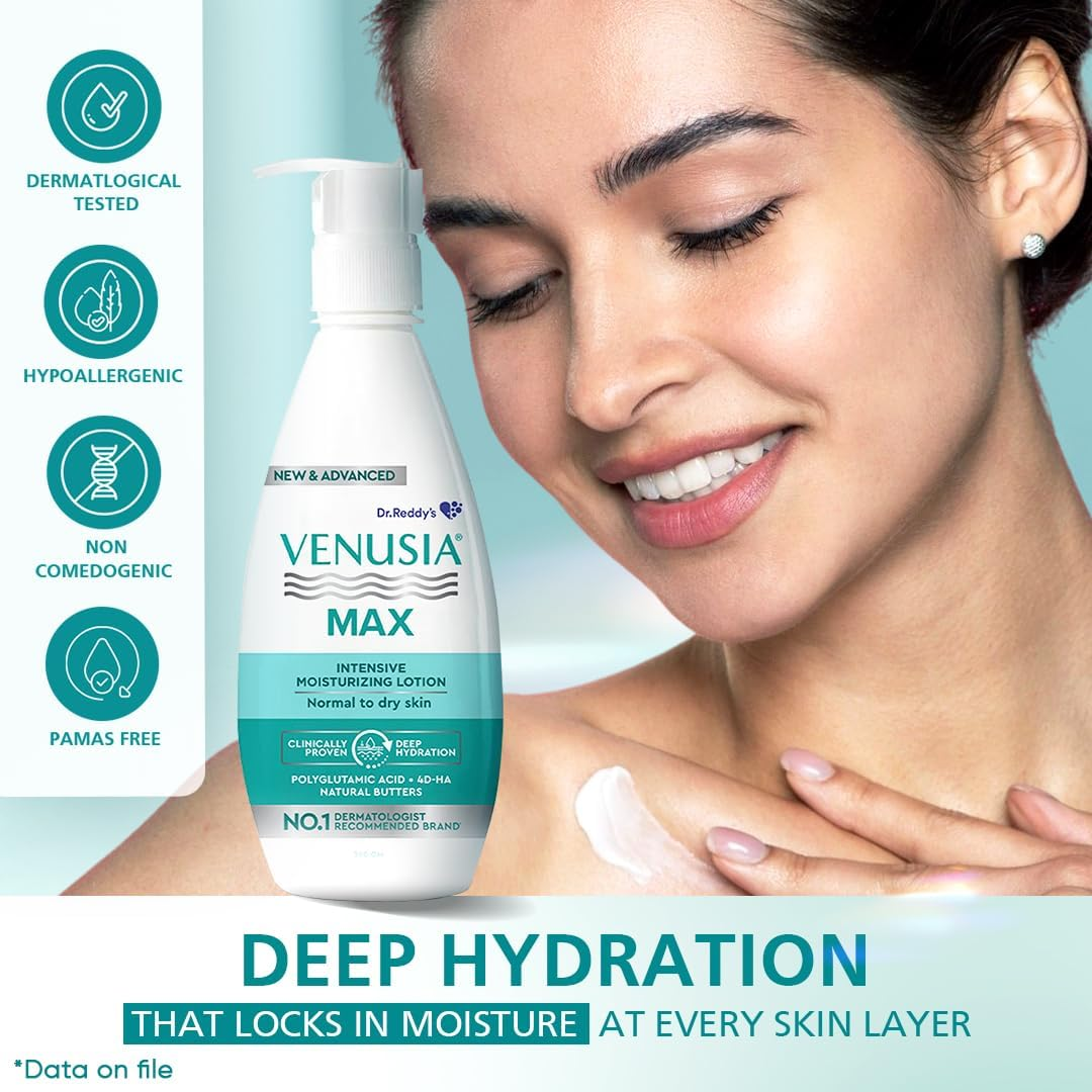 VENUSIA Max Intensive Moisturizing Lotion for Everyday Use, 300 G image number 6
