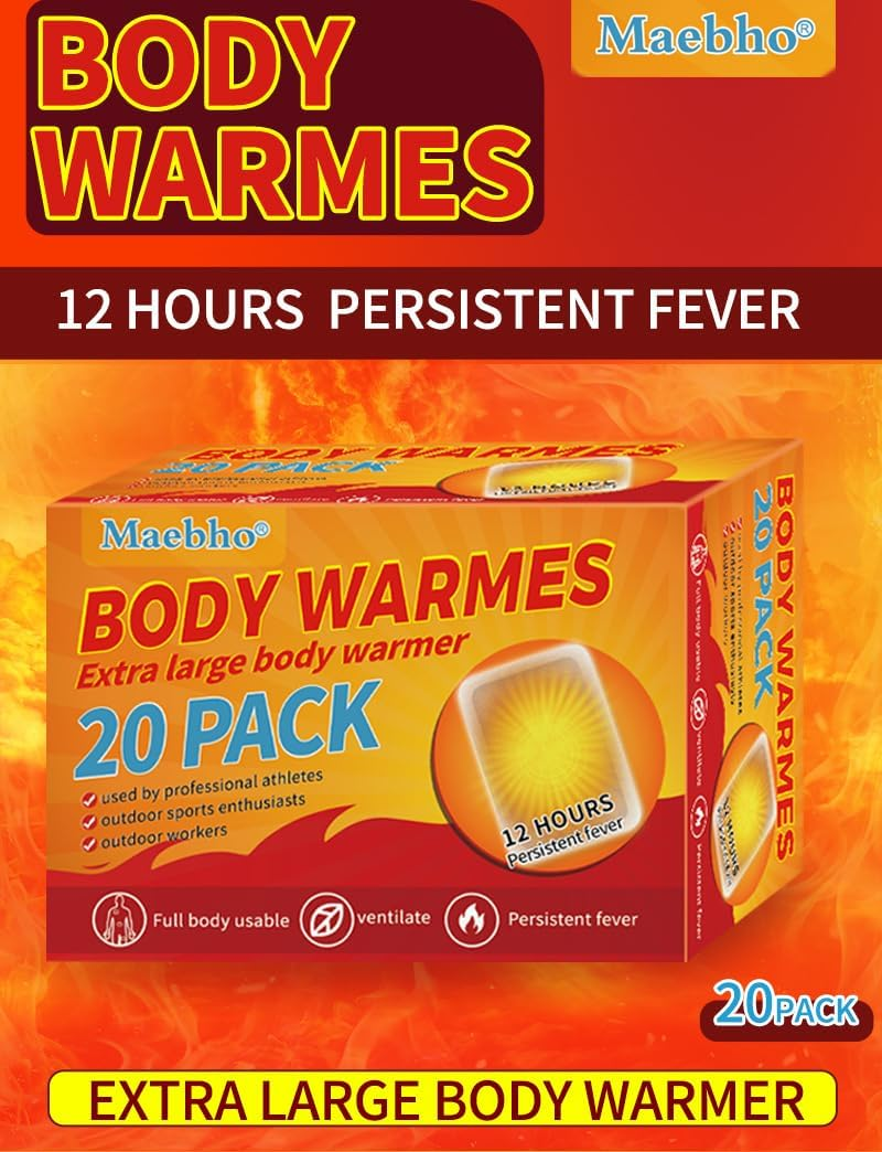 Kgymjrhand Warmer Value Pack Air Activated Hand Warmers Heat up to 12 Hours, 20 Count image number 5