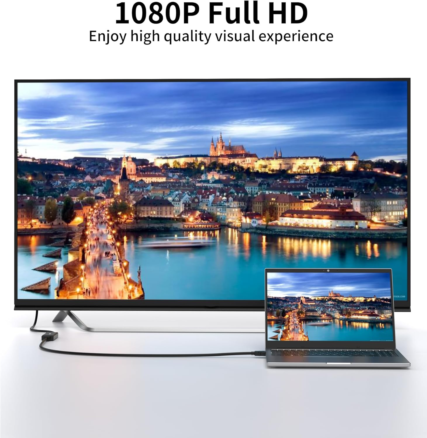 Loryi HDMI to Displayport Cable, 6.6Ft HDMI to DP Cable(Male to Male), HDMI Source to Displayport Monitor Cable Unidirectional, Compatible for Xbox One/360/Ps4/Ps5/Mac Mini, PC to Monitor, L0055026A