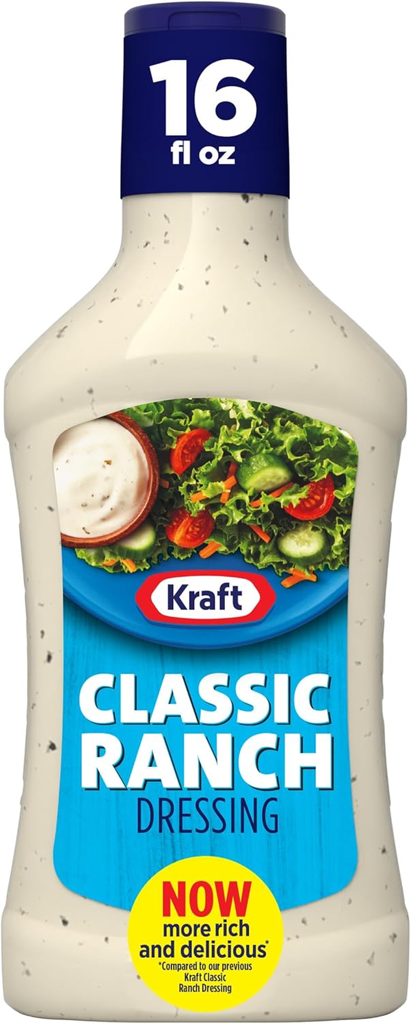 Kraft Classic Ranch Dressing, 16 Fl Oz Bottle image number 4