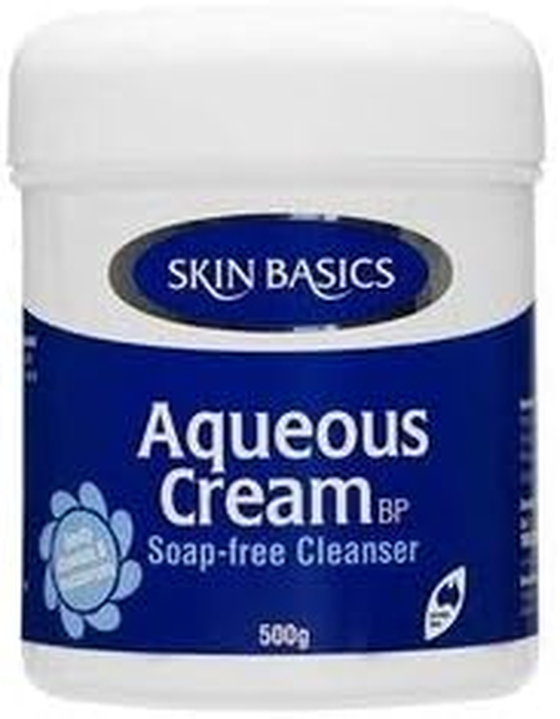 3 PACK of Skin Basics Aqueous Cream Bp Jar 500G