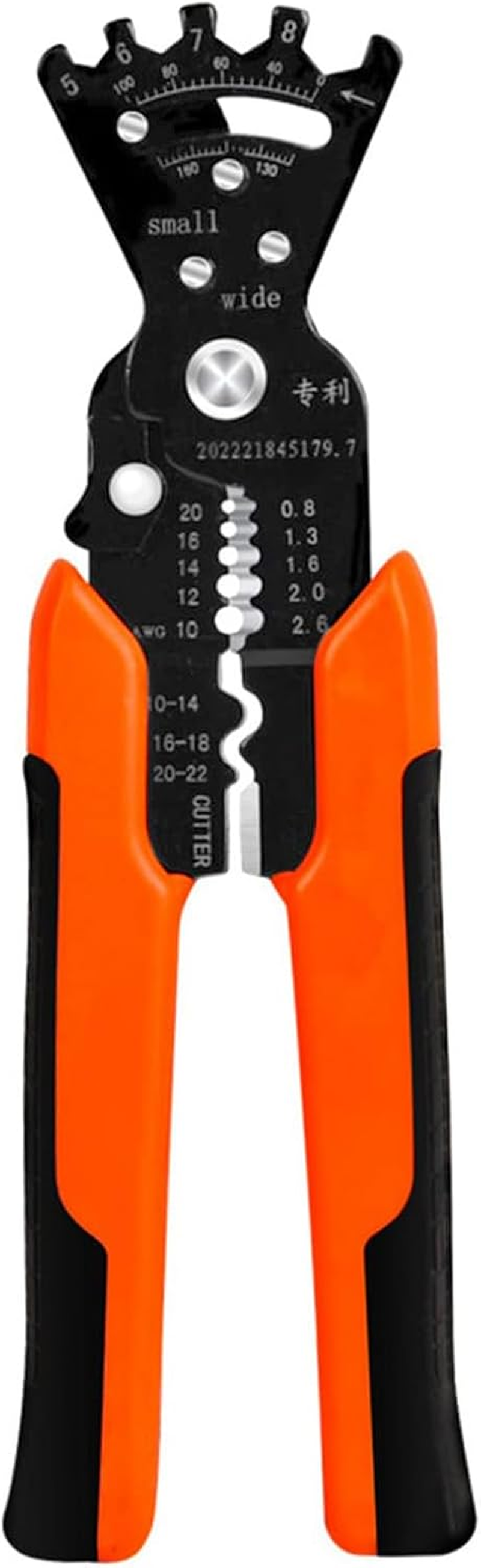 Self-Adjusting Wire Strippers, 5 in 1 Multi-Function Wire Strippers, 7.9-Inch Multi-Purpose Pliers for Electricians, Home Improvement, Auto Repair, Professional Mechanical Work image number 1