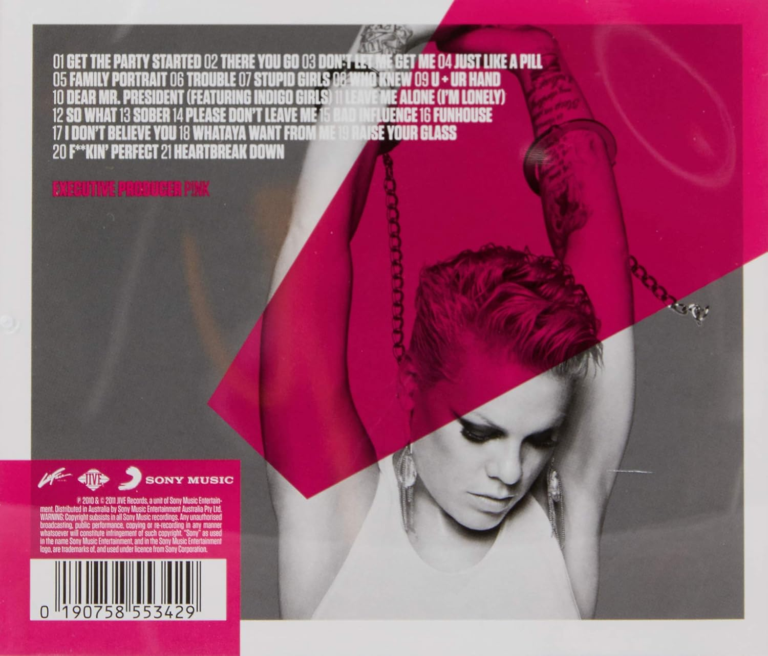 P!Nk - Greatest Hits...So Far!!! CD Album