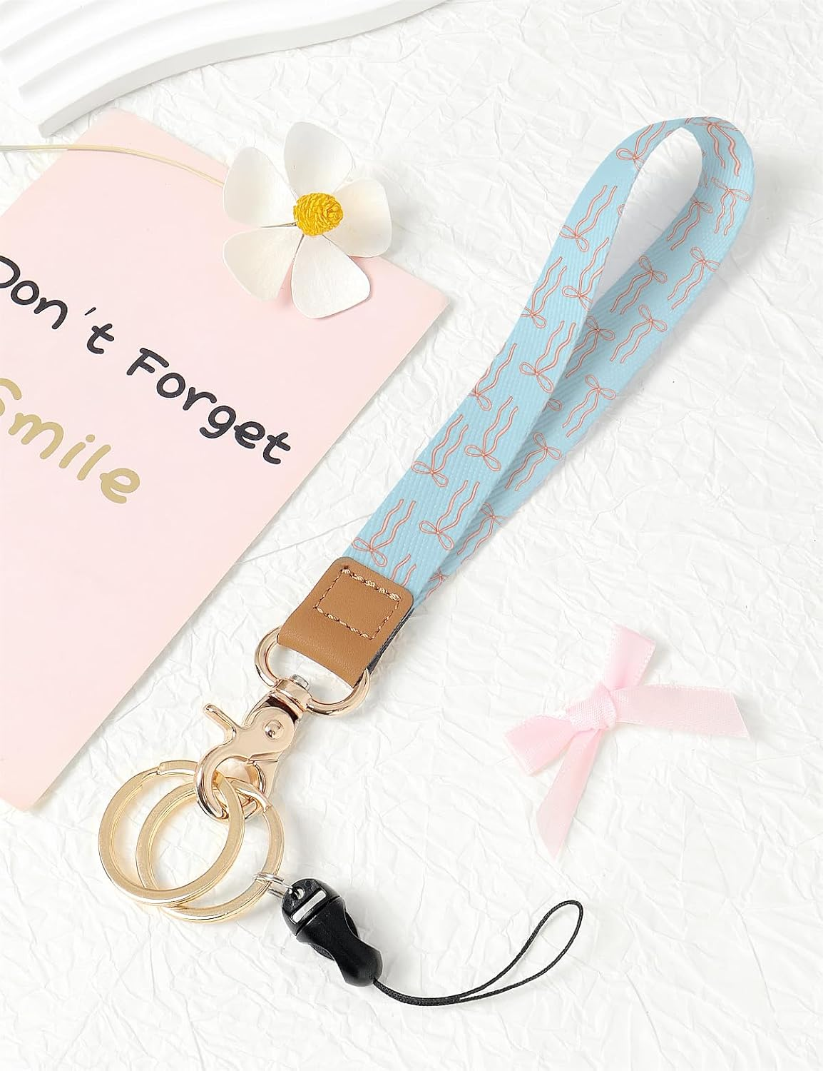 Knagsfa Wristlet Keychain, Cute Wrist Strap for Women, Wrist Lanyard for Keys, Wallet, Id Holder, Cell Phone image number 6