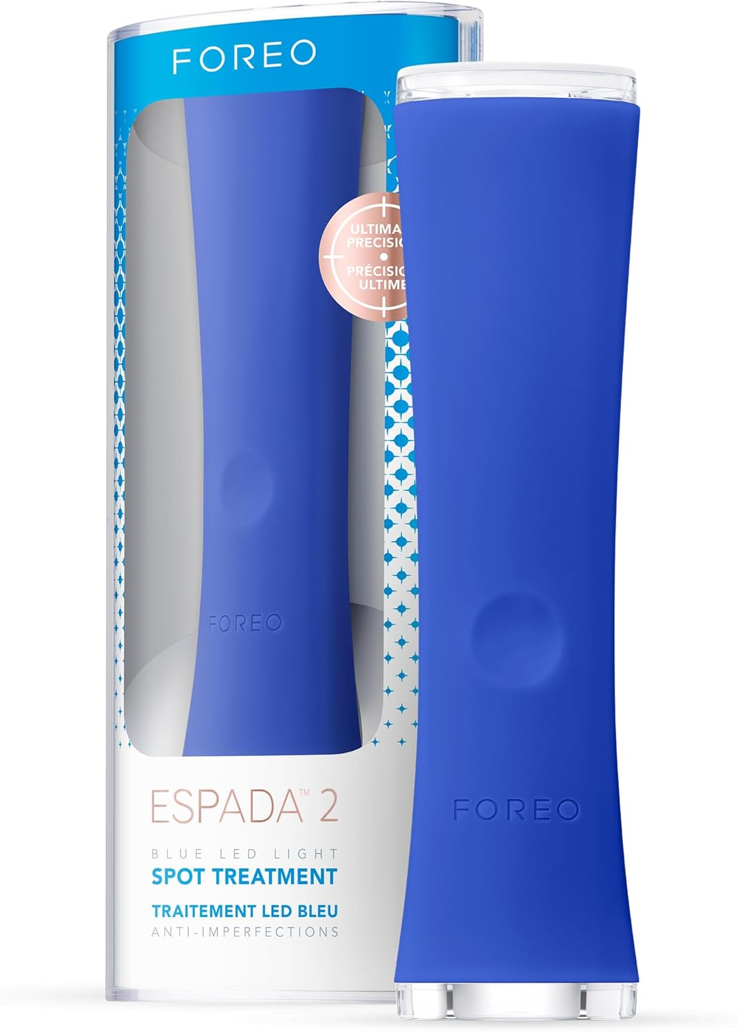 FOREO ESPADA 2 Anti-Blemish Light Skincare Device - Blemish Trace Fading - Pimple, Spot & Blemish Removal - Clear Skin - Cobalt Blue image number 3