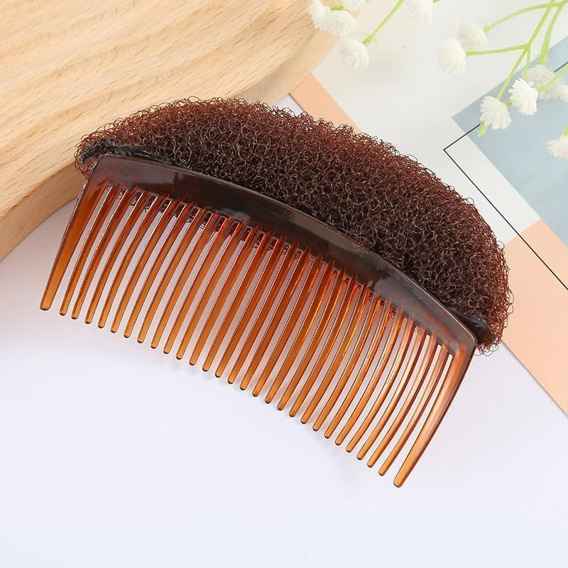 2 Pcs Black Hair Volumizer Clip Bump It up Volume Hair Base Styling Clip Braid Insert Tool for Women'S Beehive Hairstyle and Crown Shapers Hair Accessories image number 1