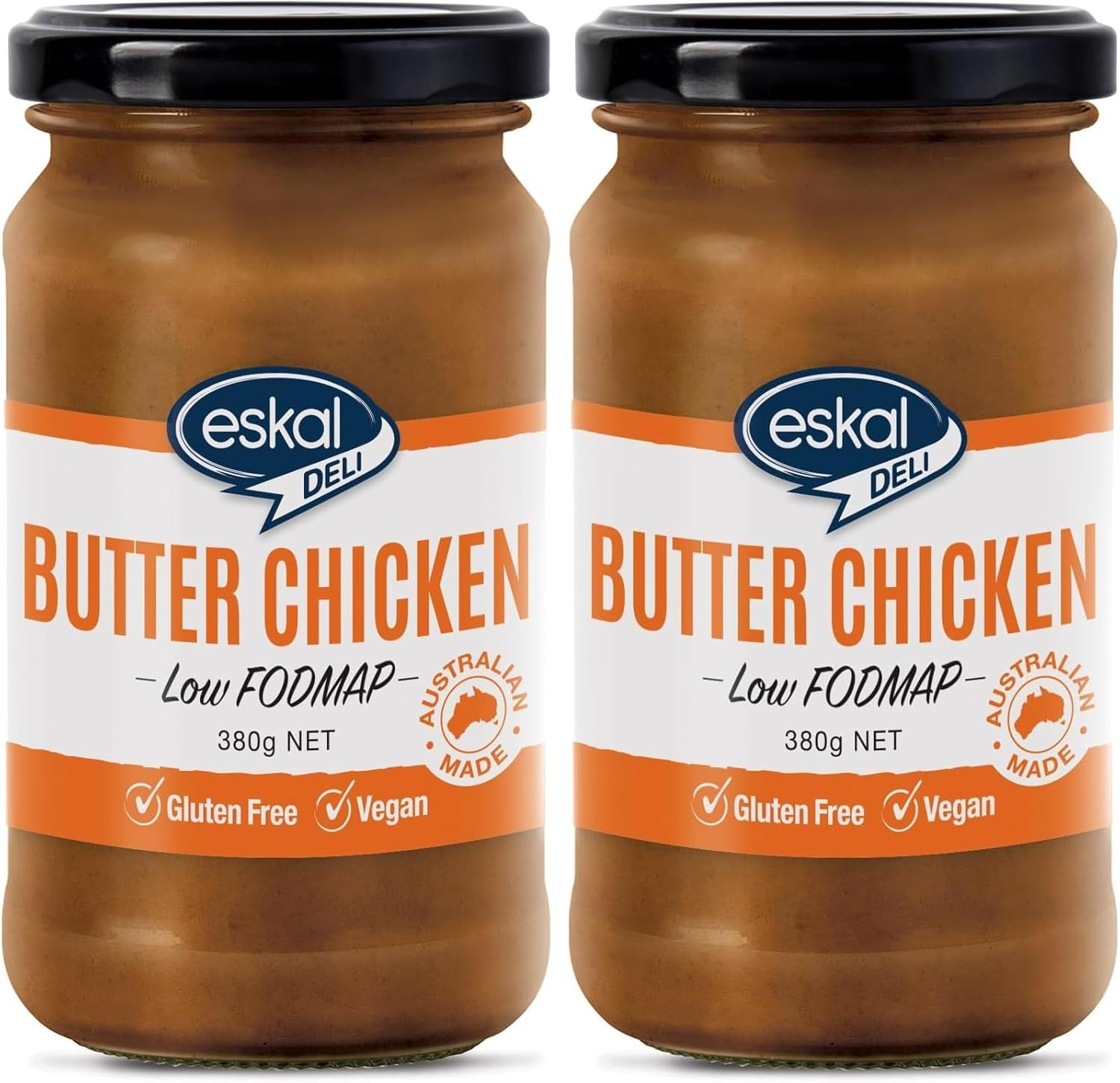 Eskal Deli Low Fodmap Butter Chichen Curry Sauce 380 G