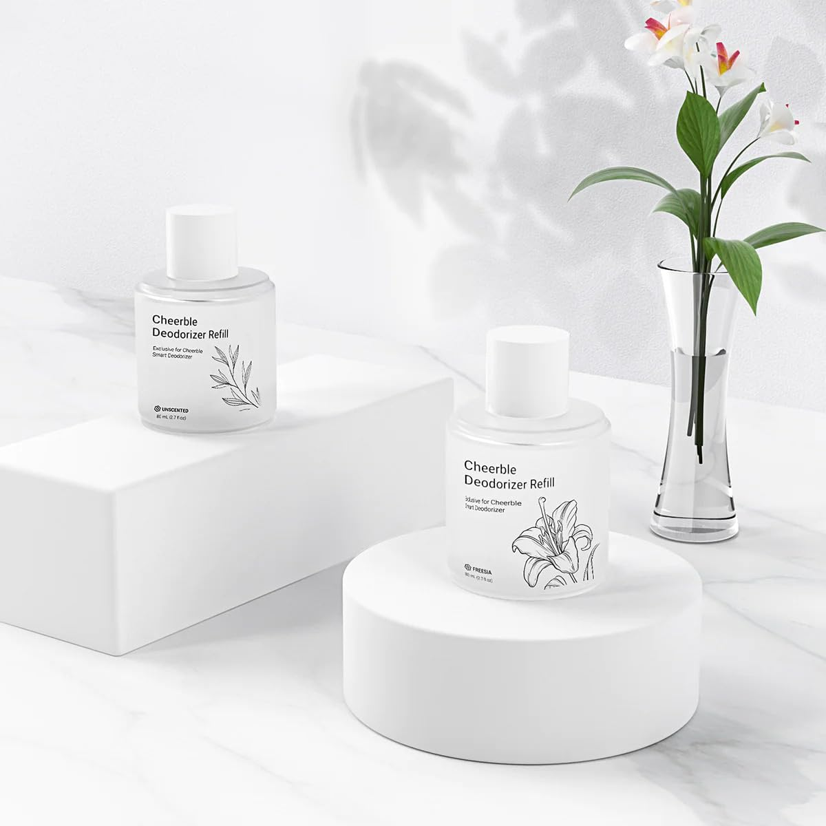 Cheerble Smart Deodoriser Freesia Refill (Pack of 4) image number 1