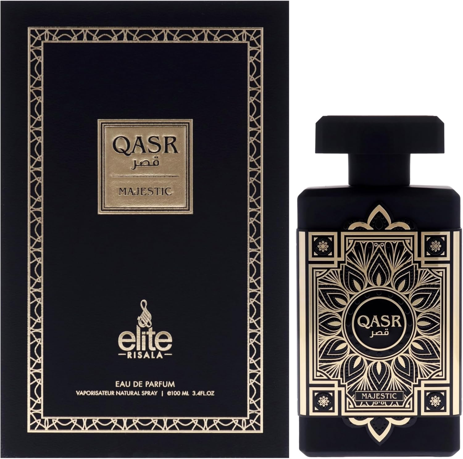 Elite - Qasr Majestic by Risala for Men - 3.4 Oz EDP Spray image number 4