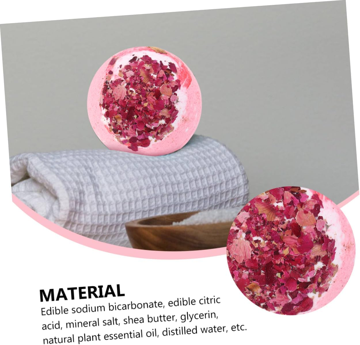 HONITANO 4Pcs Bathing Bubble Essential Oils Aromatherapy Shower for Relaxation Nourishing Skin and Fatigue Relief Suitable for Home Travel and Hotel Use image number 5