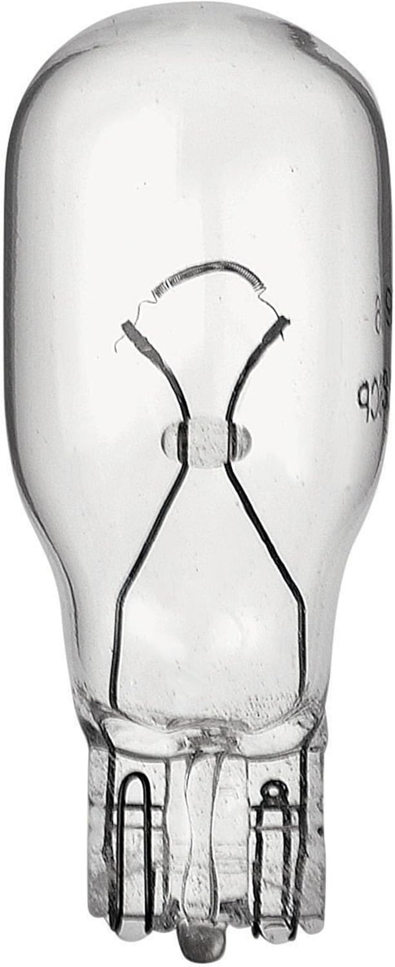 10 Pack 18 Watt T5 Wedge Base 12 Volt 20000 Hour Clear Xenon Lightbulb