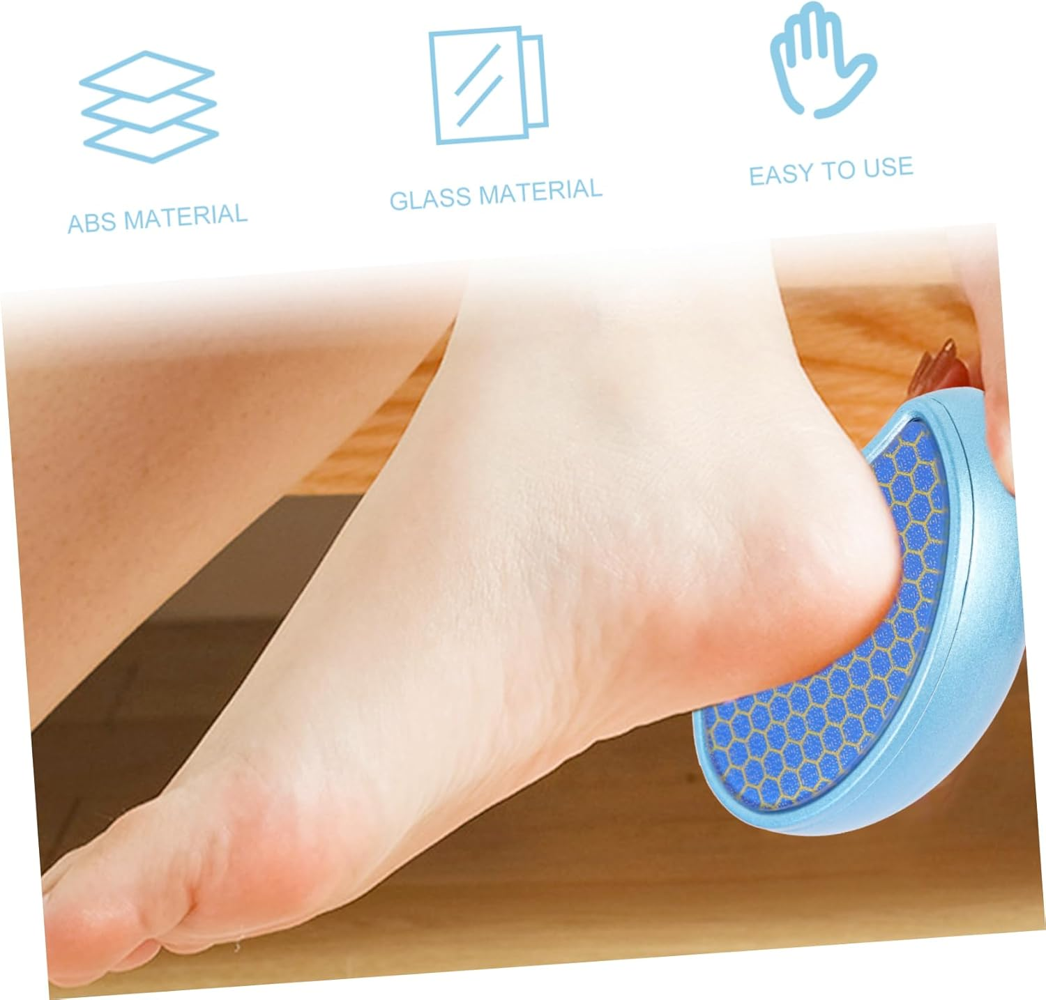 Manual Foot Care File Portable Exfoliating Callus Remover for Dead Skin High Grade Material Foot File for Smooth Skin for Home Use Space Saving Design