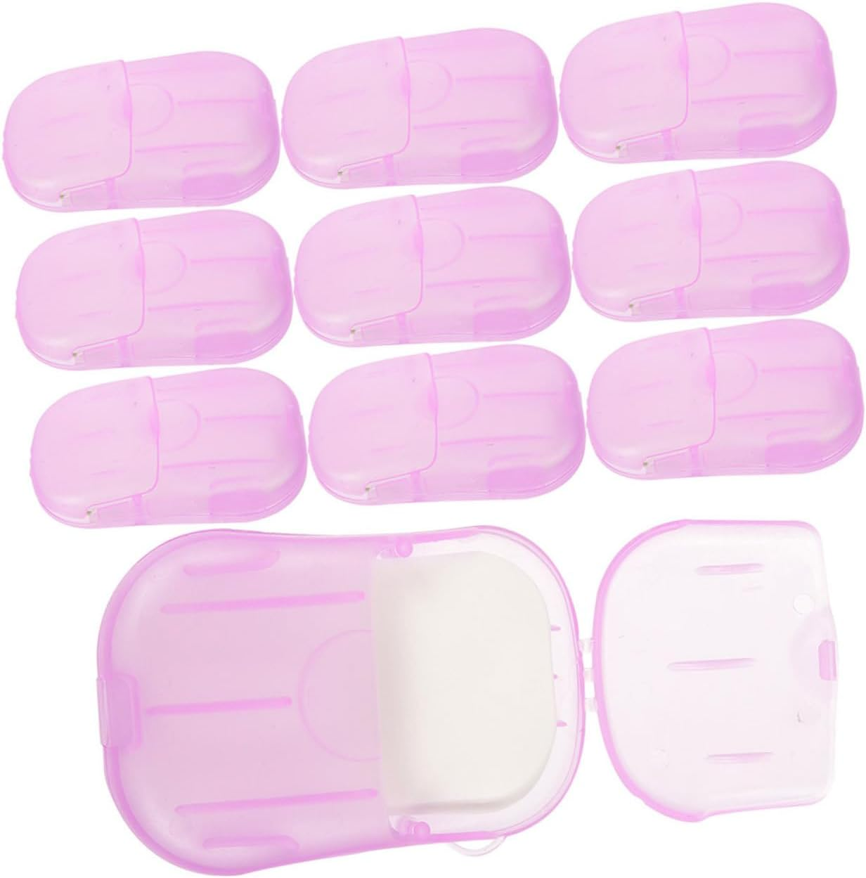 KOMBIUDA Lightweight Soap Slices Portable Travel Soap Sheets Safe Refreshing Hand Wash image number 6