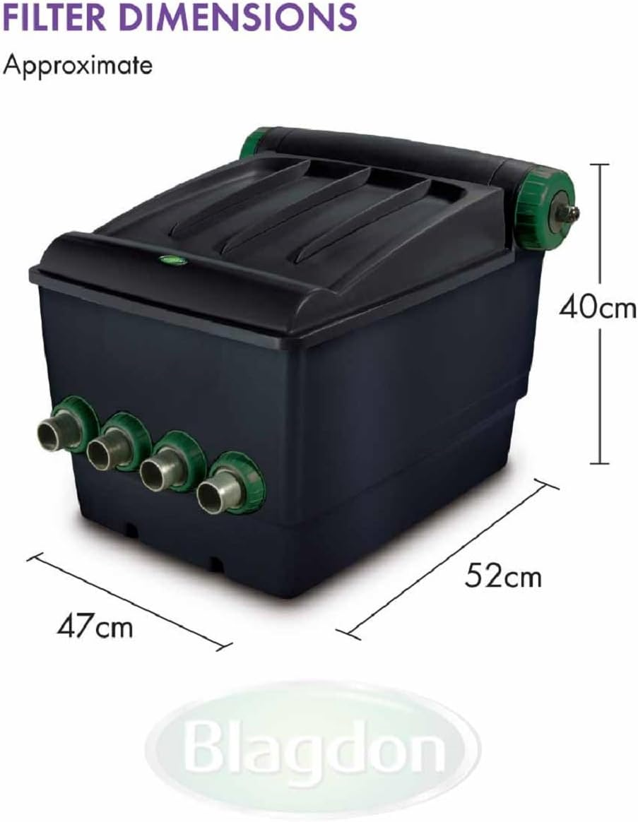 Blagdon Midipond UV Pond Filter System 28,000 for Extra Large Ponds image number 1