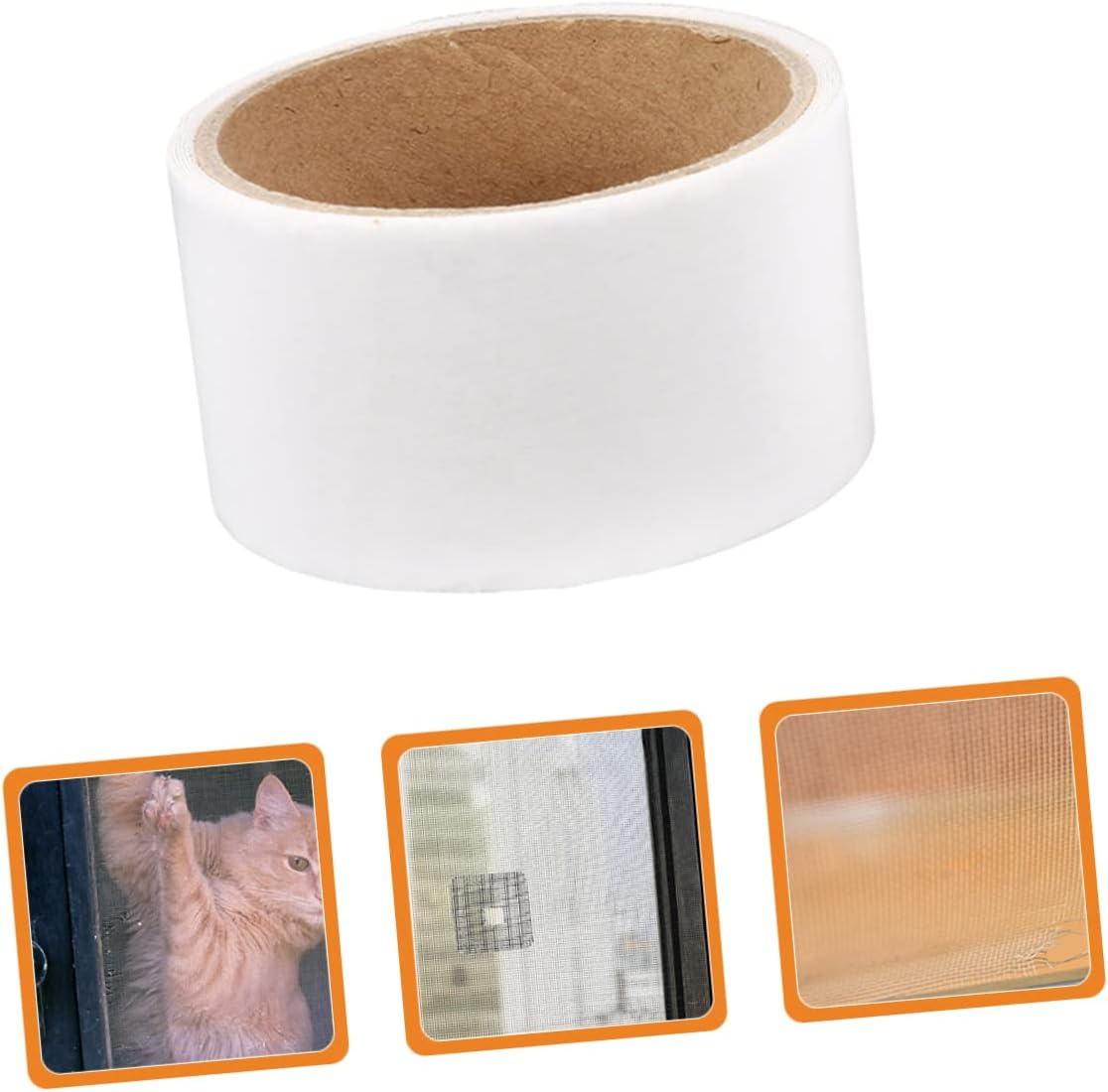 Window Screen Tape Blackout Door Fix Patch Mesh Repair Tape for Fly Screen Door image number 4