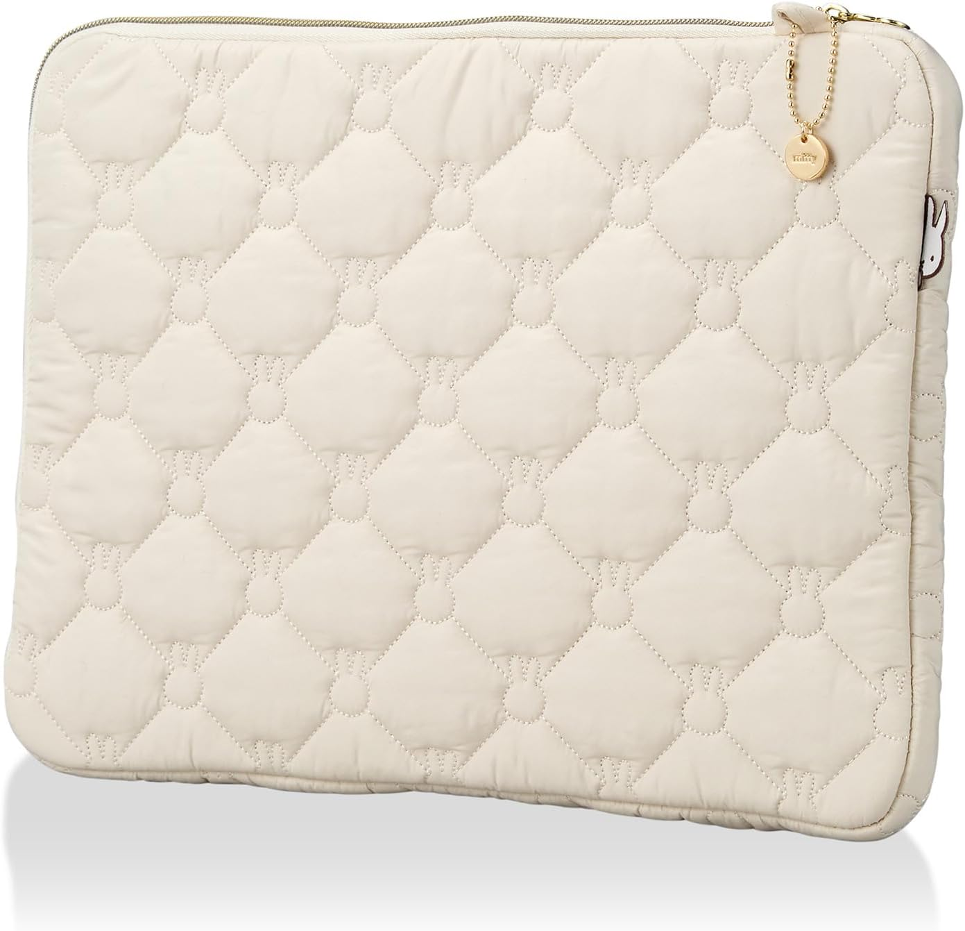 Hapitas Quilted Flat Pouch, Miffy, Stylish, Lightweight, Quilted Flat Pouch, Period, Sold