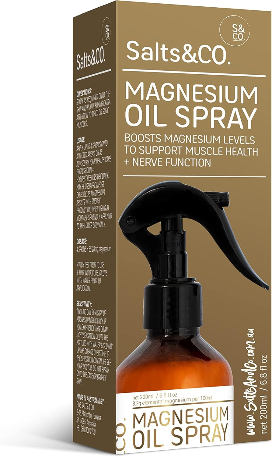 Salts & Co. Magnesium Oil Spray 200 Ml image number 2