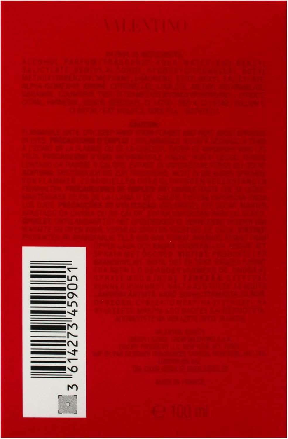 Valentino Eau De Parfum Spray image number 4