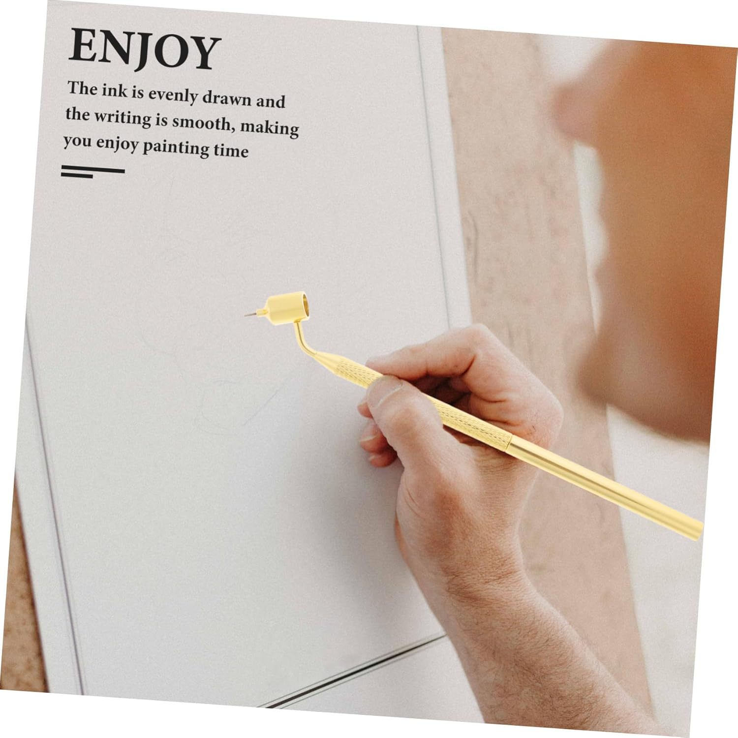 Drawing Pen Fluid Writer Pen Portable Paint Applicator for Drawing Writing