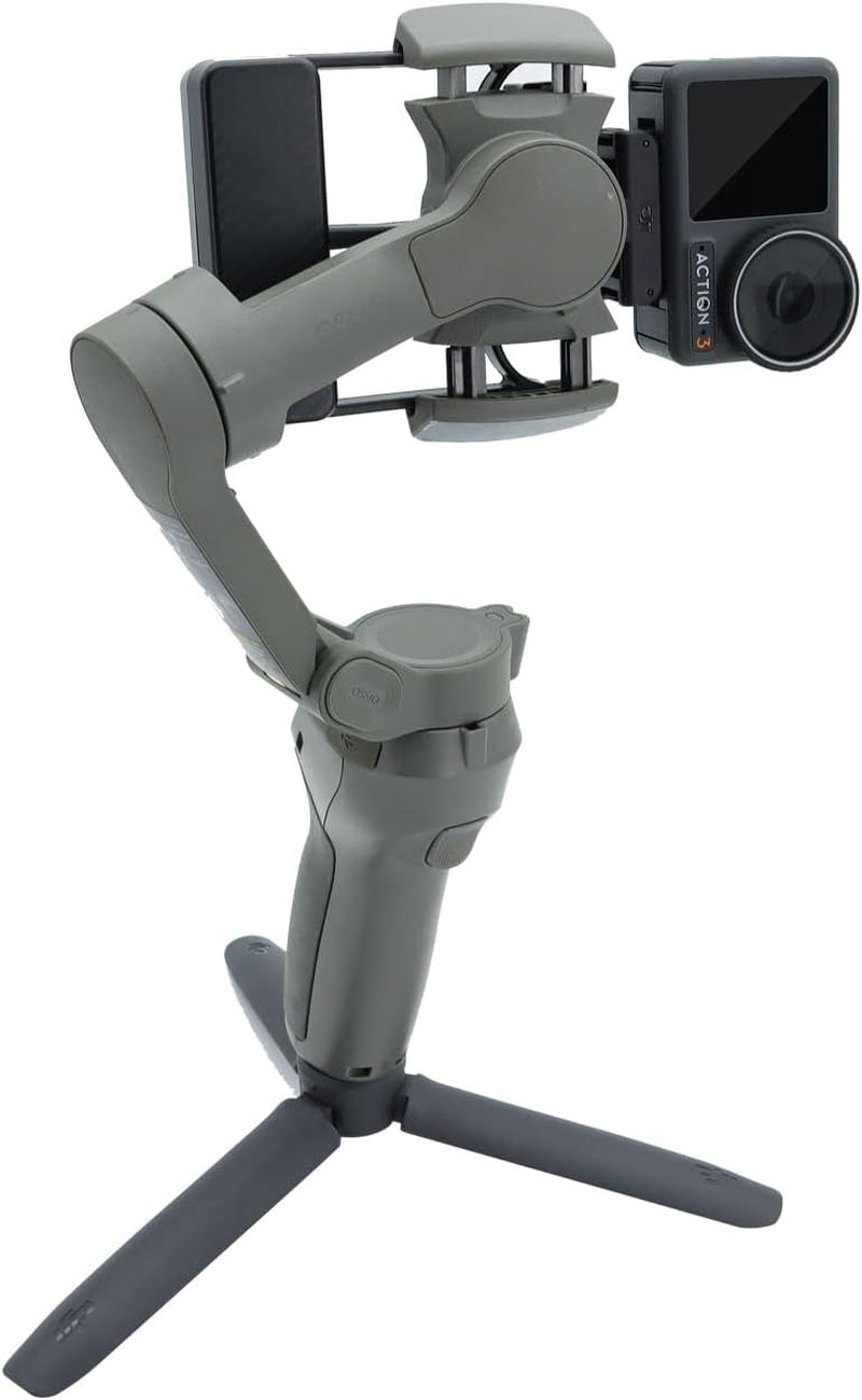 Levigo Gimbal Adapter Mount Action Camera Bracket Compatible with DJI OSMO 6/5/4/3, Adapt for DJI Action 4, for Gopro Series Sport Camera image number 4