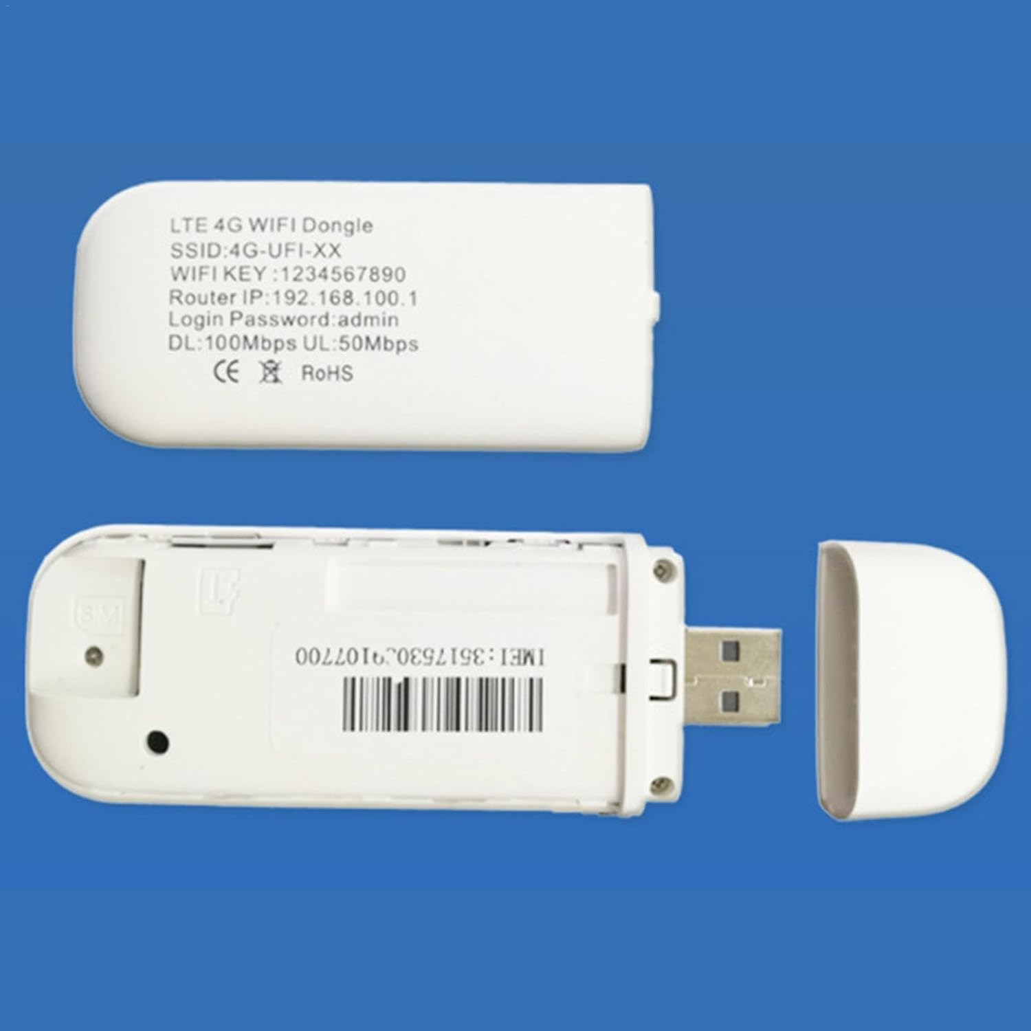 4G USB Dongle | Multifunctional Portable Wifi Device Mobile Internet Device,Practical Wifi Dongle Wireless Wifi Adapter for Travel Business Work image number 3