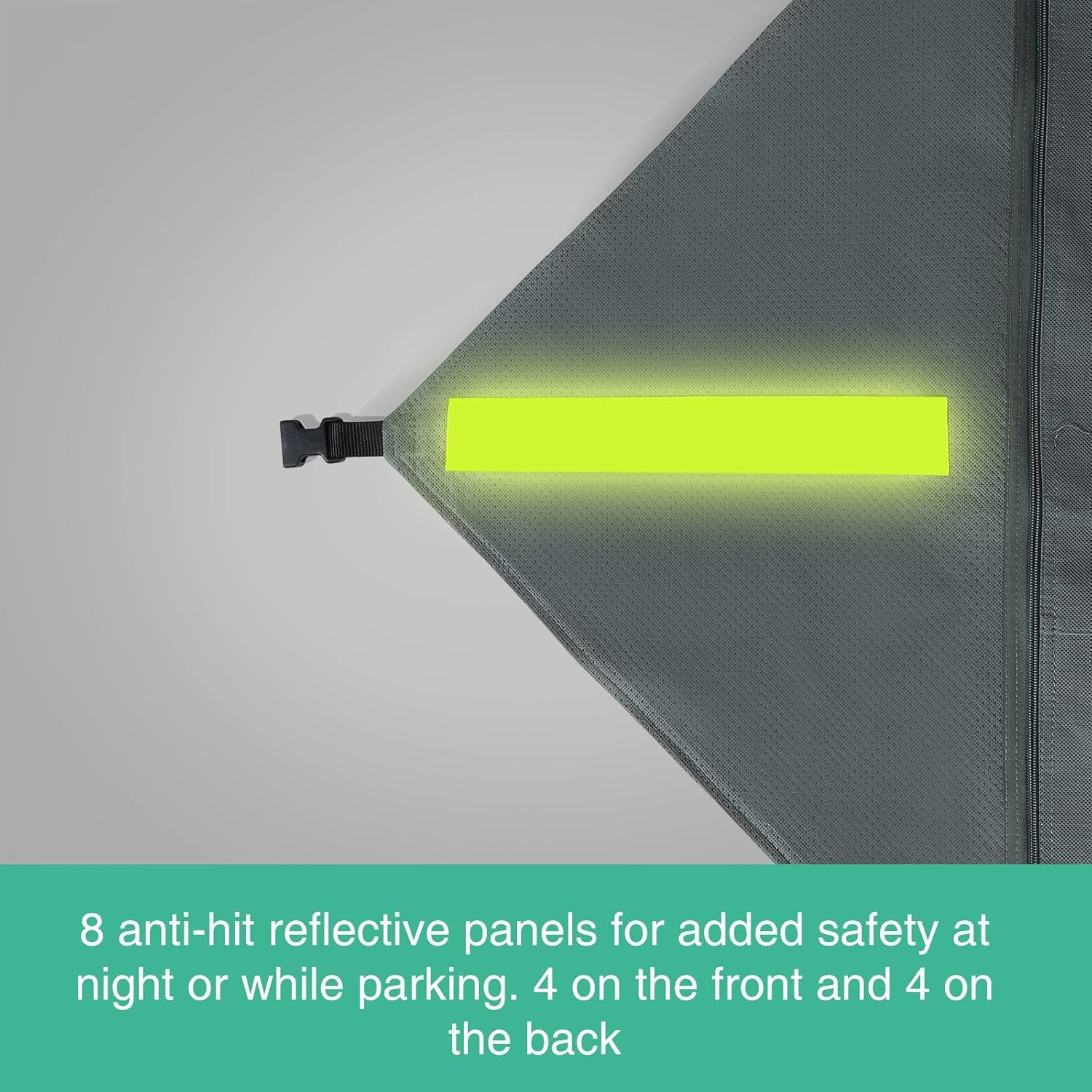 OGL 22 to 24Ft Caravan Cover UV Water Proof Heavy Duty Travel Campervan Trailer Accessories 4 Layer Polypropylene Protector with Hitch Cover Storage Bag