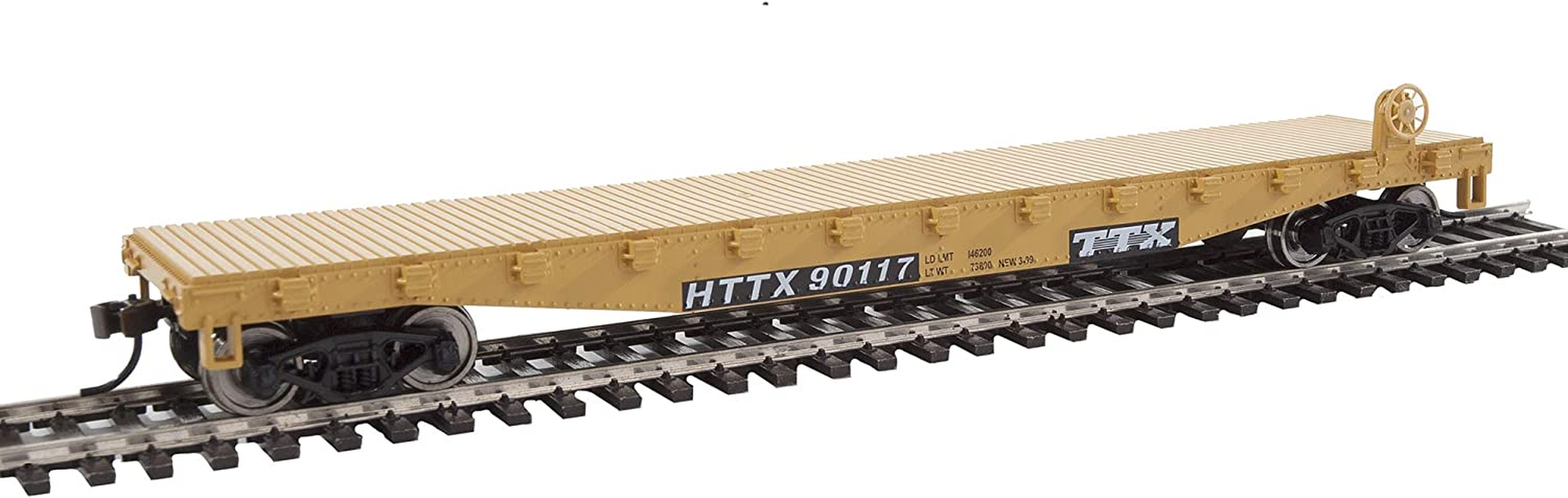 Walthers Trainline HO Scale Model TTX Flat Car image number 3