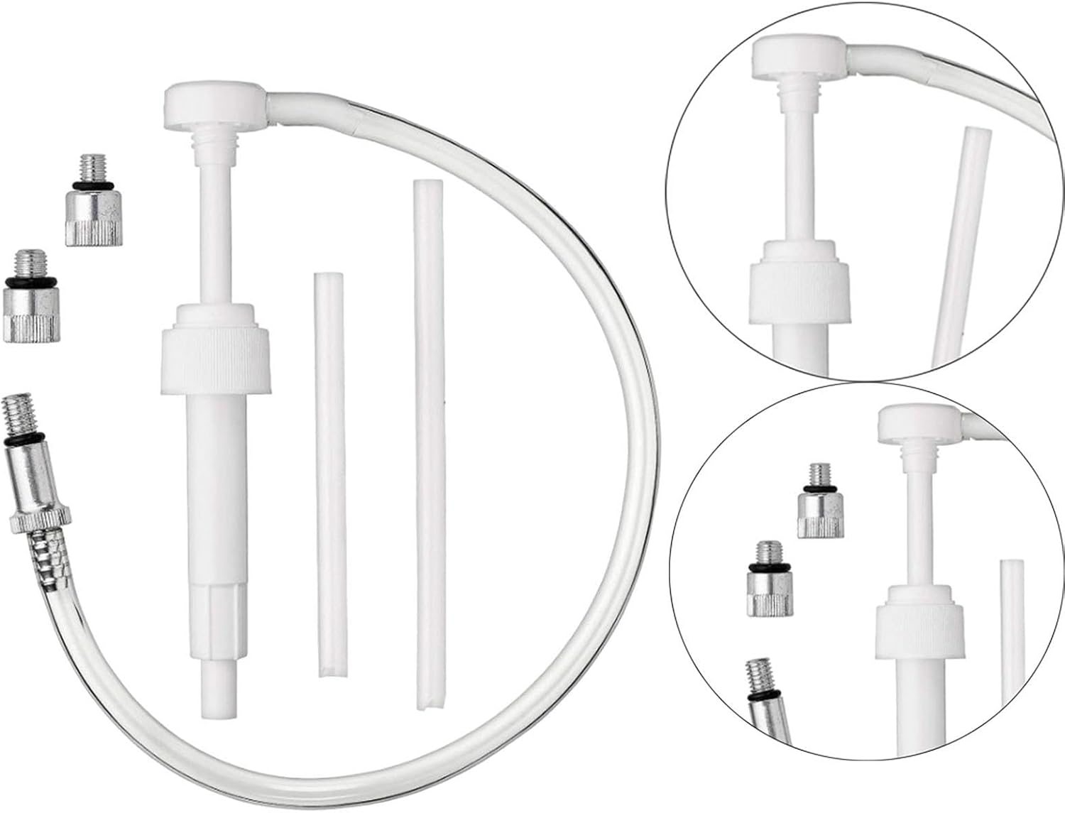 Lower Unit Gear Oil Pump Transmission Fluid Transfer Extractor Kit Fit Boat Outboard Motors Accessories 8Cc Hand Pump image number 2